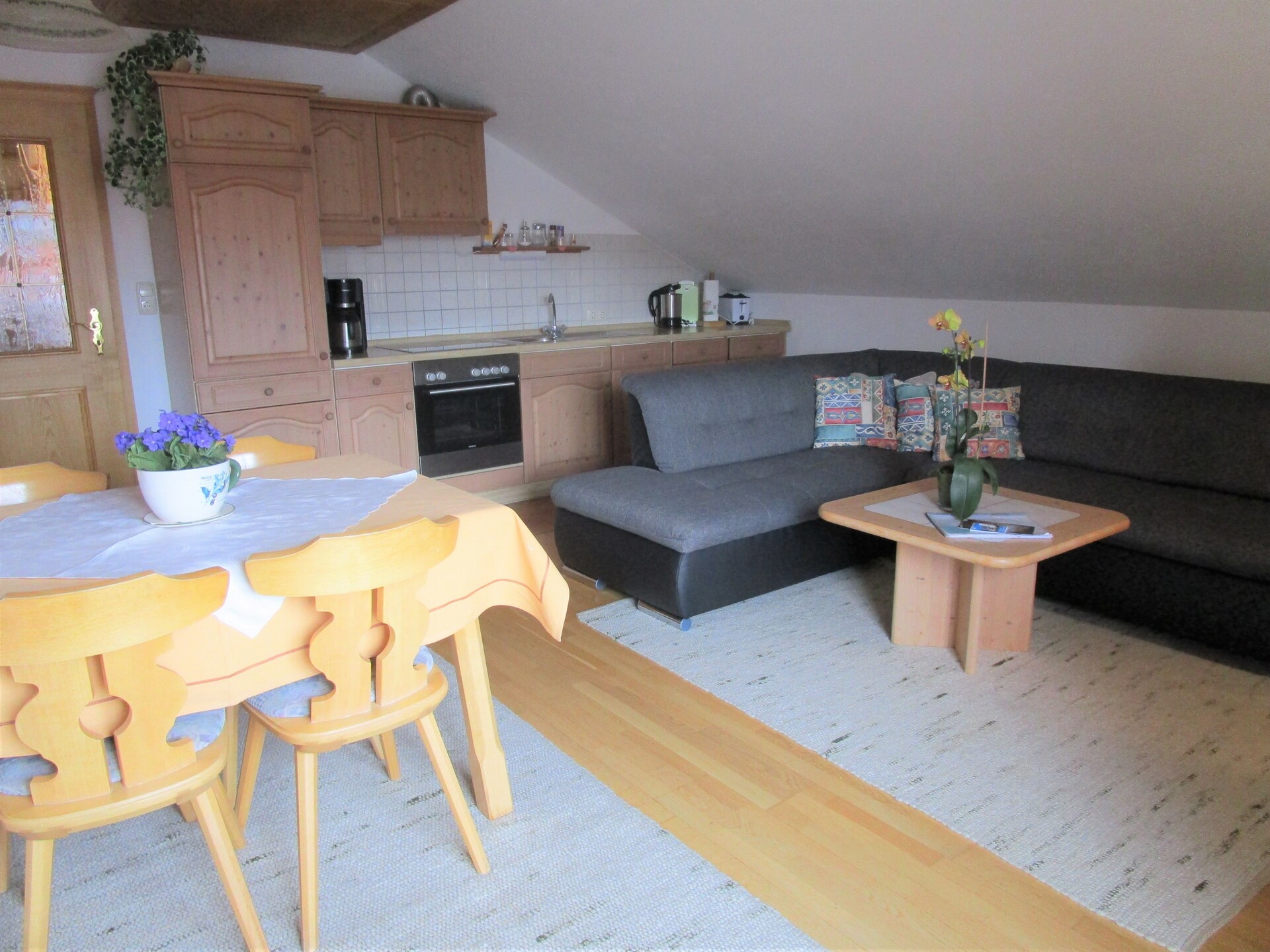 Rustiek appartement in het bos bij Ingenried, vlakbij meer en skilift - foto 4