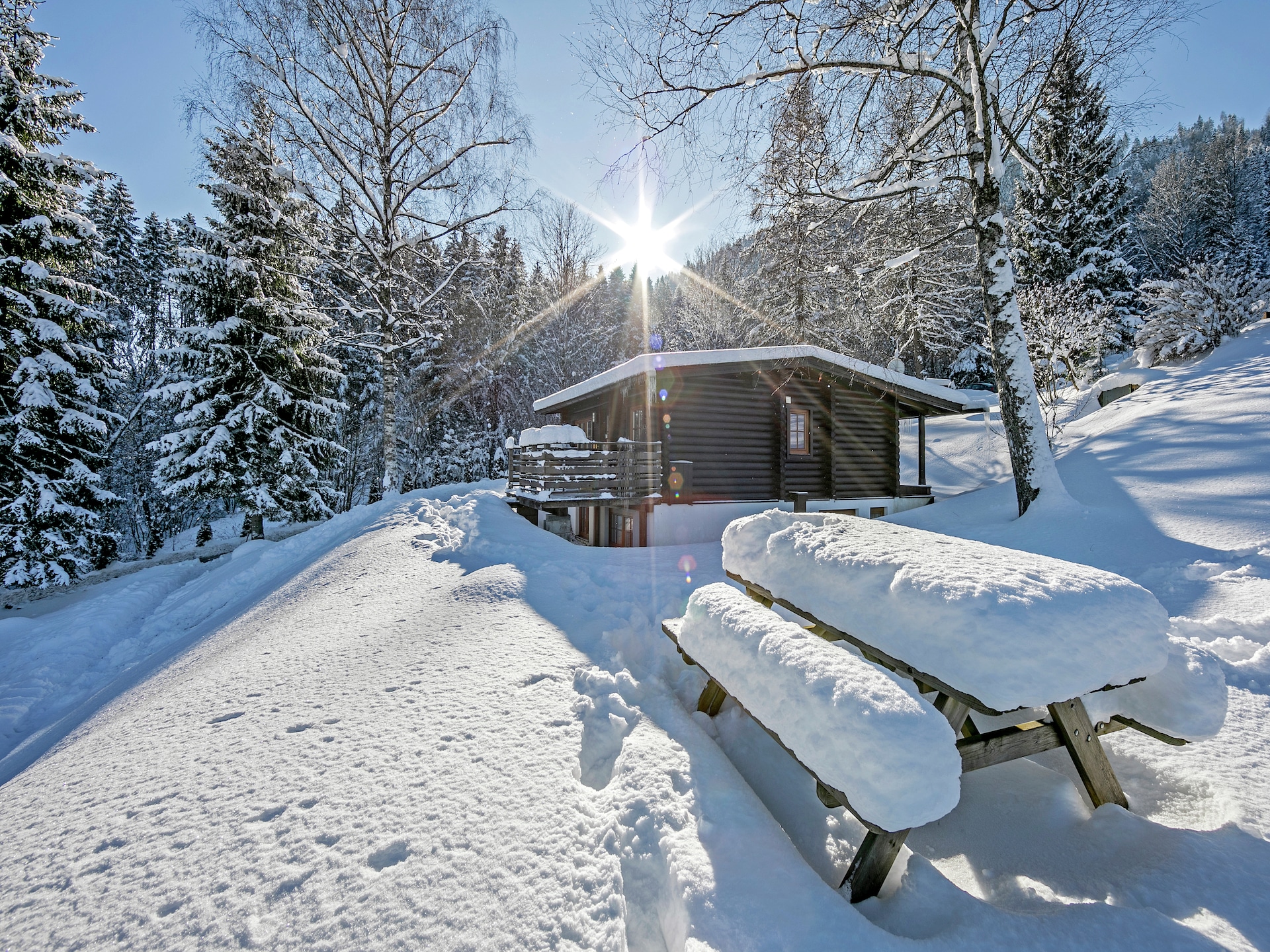 Chalet Isabella: 10-persoons boschalet bij Skiwelt Wilder Kaiser - foto 33