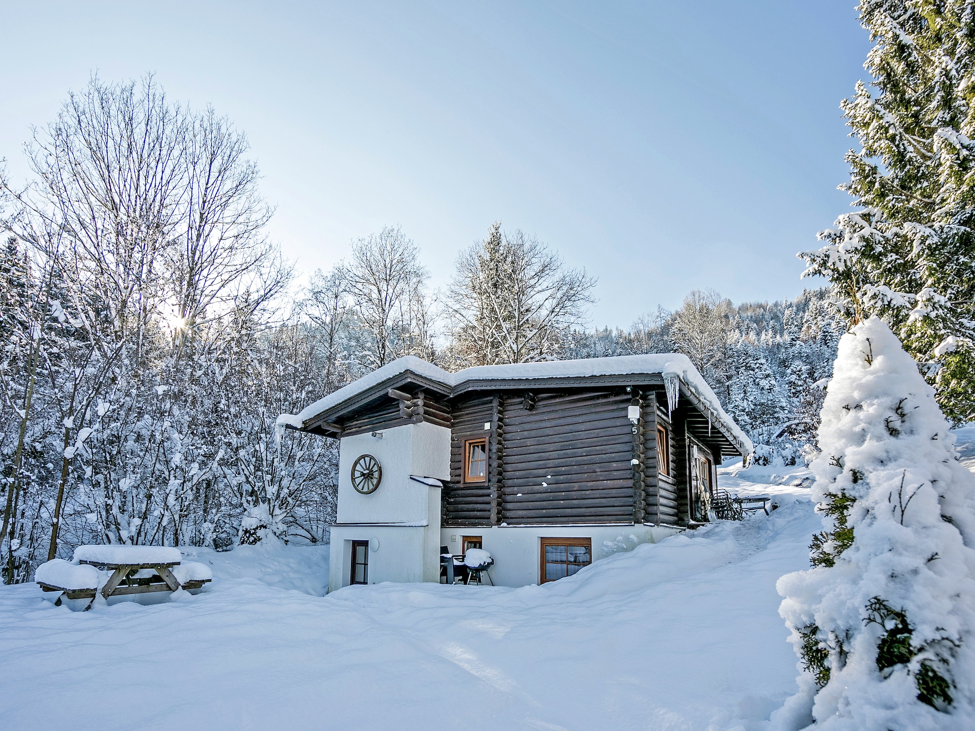 Vrijstaand chalet voor 10 personen midden in de bossen bij Hopfgarten - foto 27
