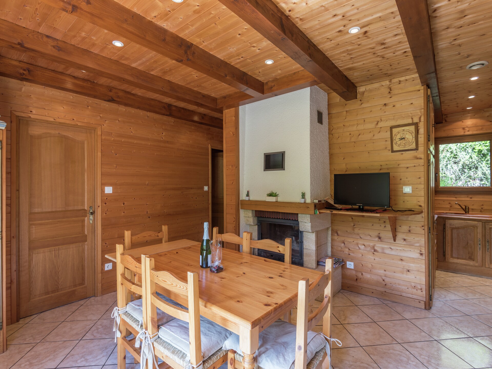 Knus chalet L'Ourson in La Bresse met uitzicht op de vallei - foto 12