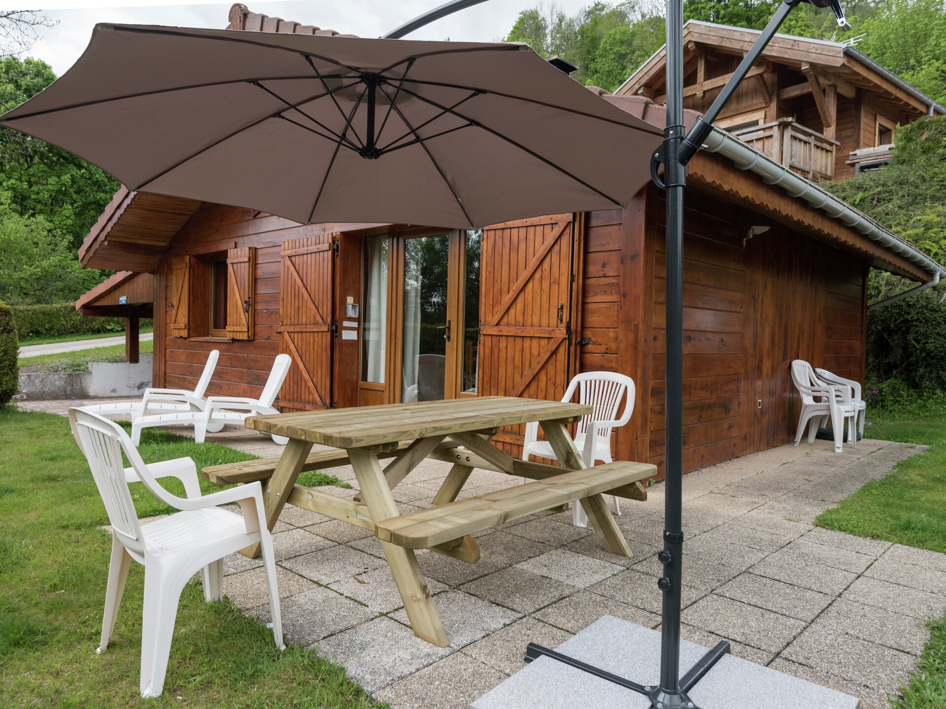 Knus chalet L'Ourson in La Bresse met uitzicht op de vallei - foto 7
