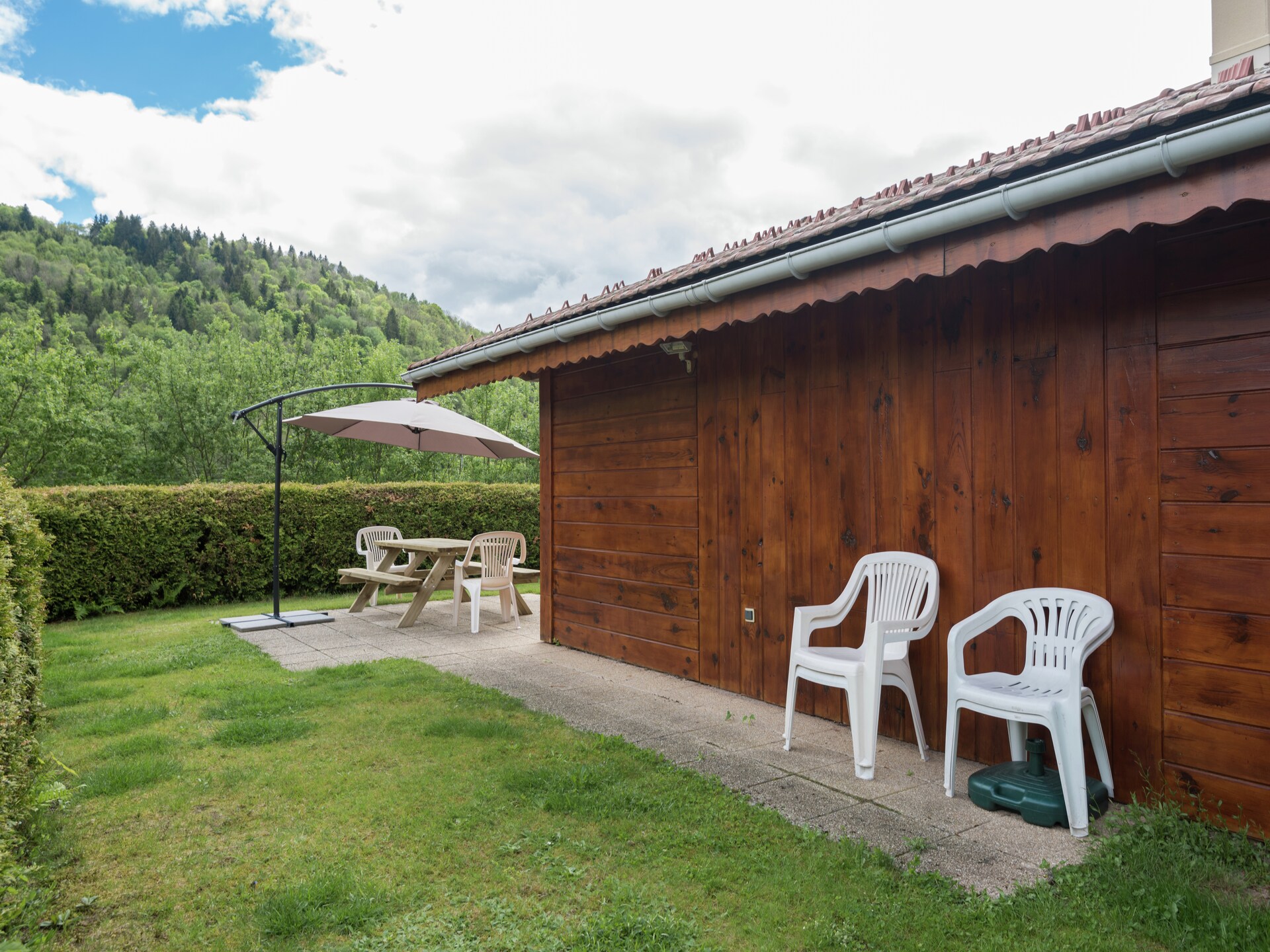 Knus chalet L'Ourson in La Bresse met uitzicht op de vallei - foto 8