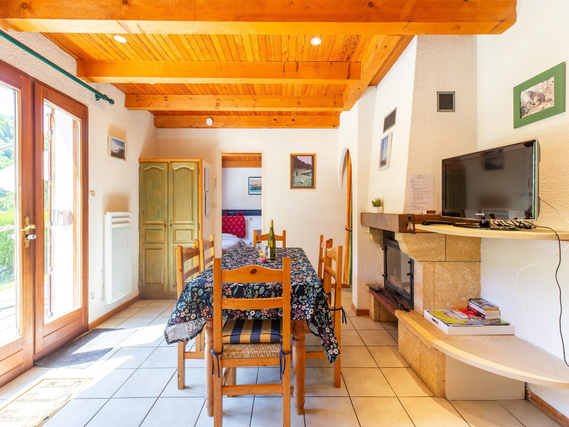 Knus chalet L'Ourson in La Bresse met uitzicht op de vallei - foto 16