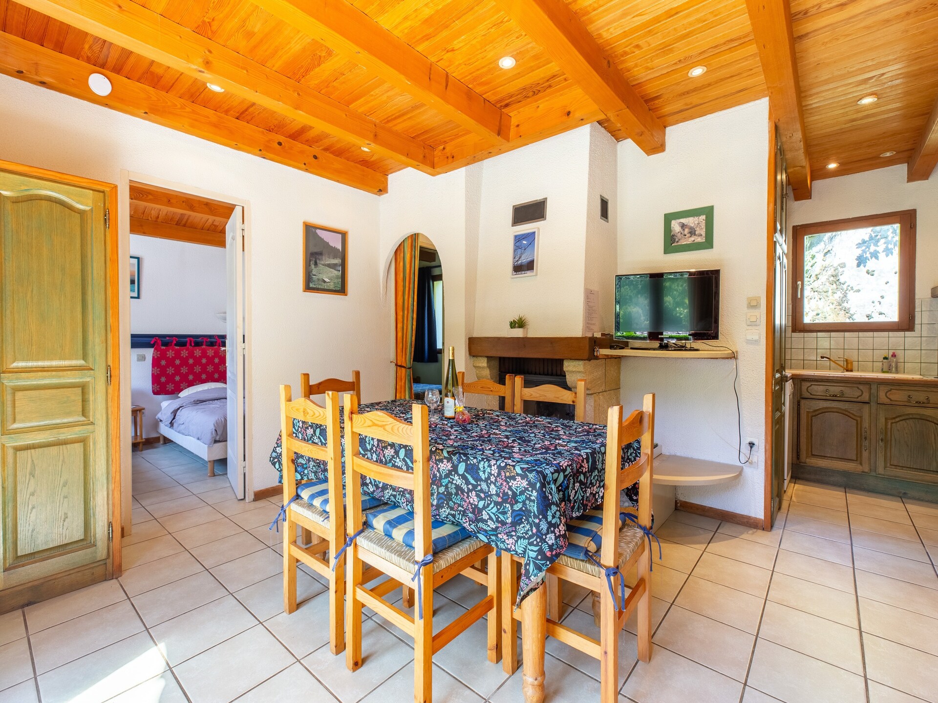 Knus chalet L'Ourson in La Bresse met uitzicht op de vallei - foto 17