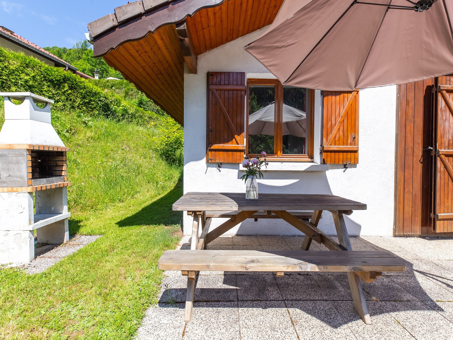 Knus chalet L'Ourson in La Bresse met uitzicht op de vallei - foto 32