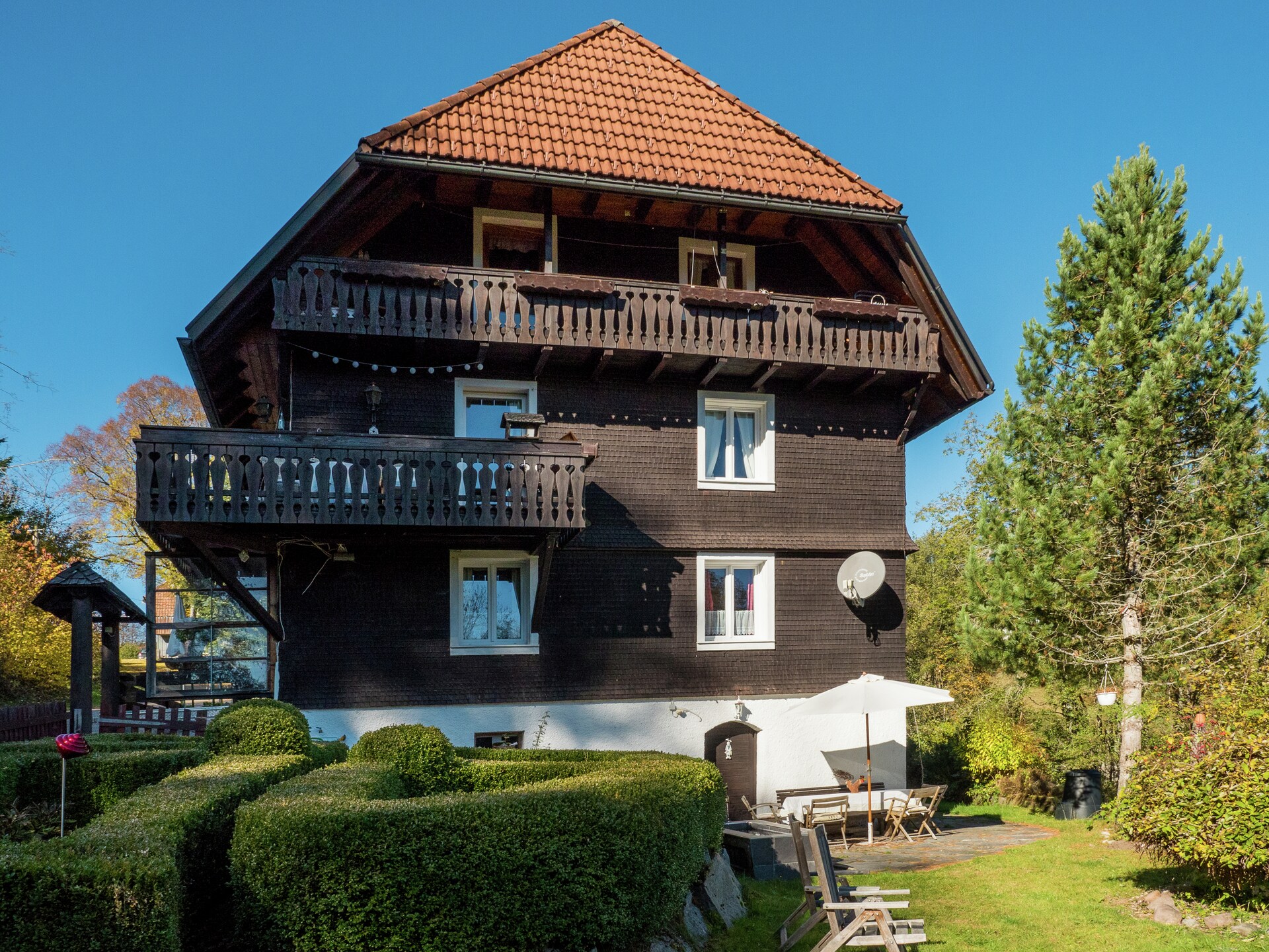 Licht appartement in voormalig boswachtershuis op 900m hoogte in Dachsberg - foto 7