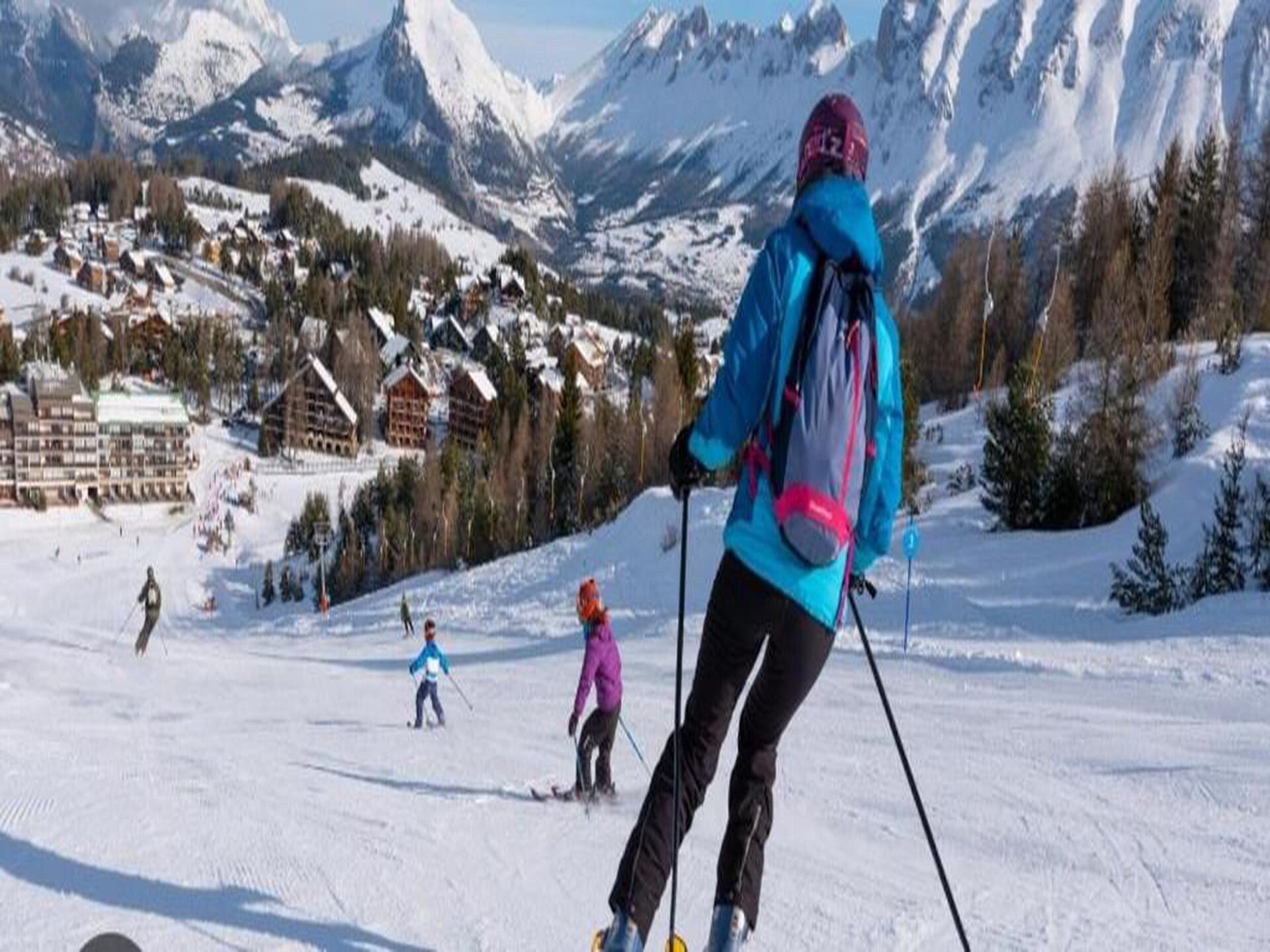 Appartement direct aan de piste in Super Dévoluy voor 6 personen - foto 38