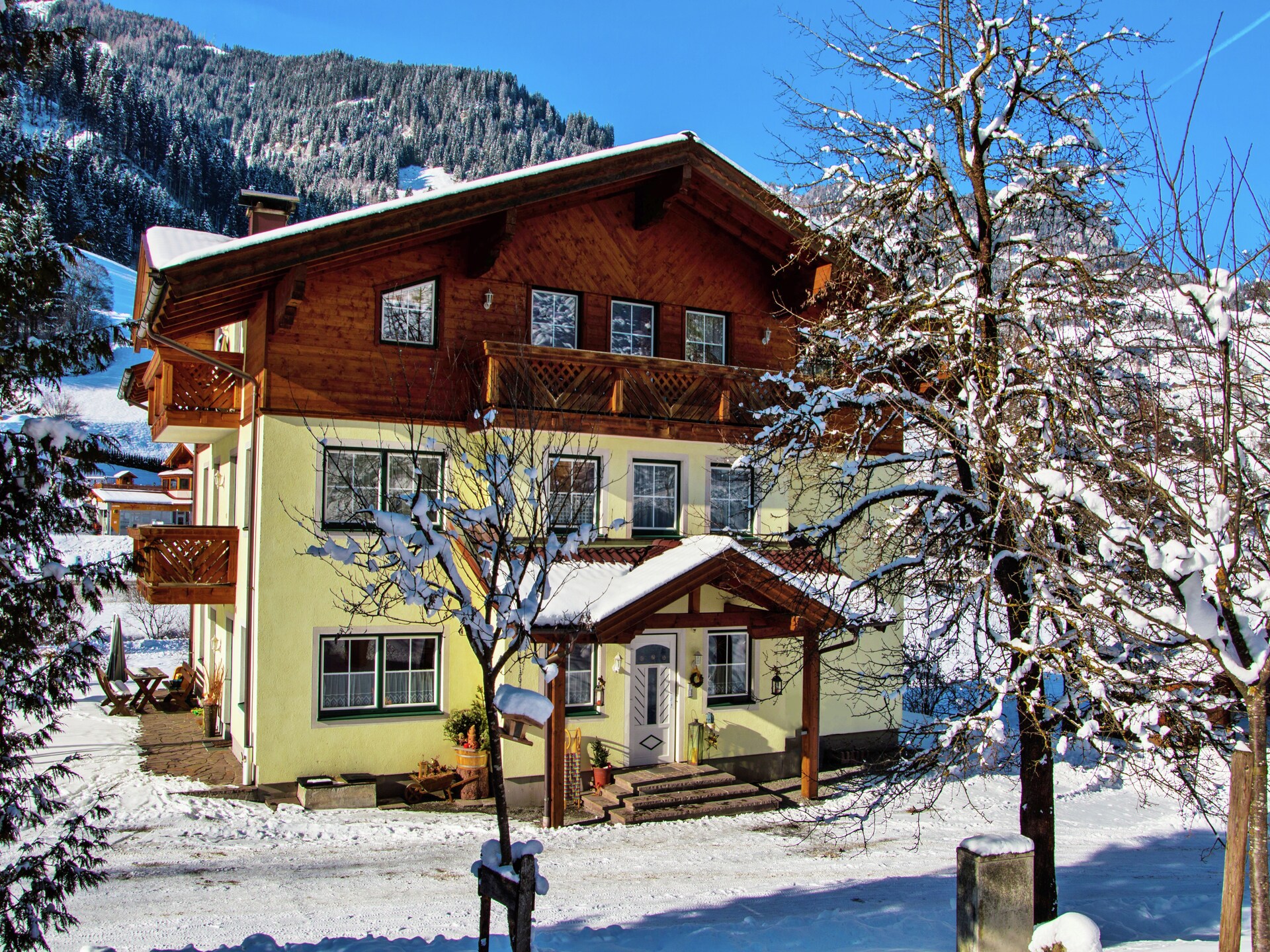 Bergflats Grossarl Maria: 5-persoons appartement direct aan de skipiste - foto 16