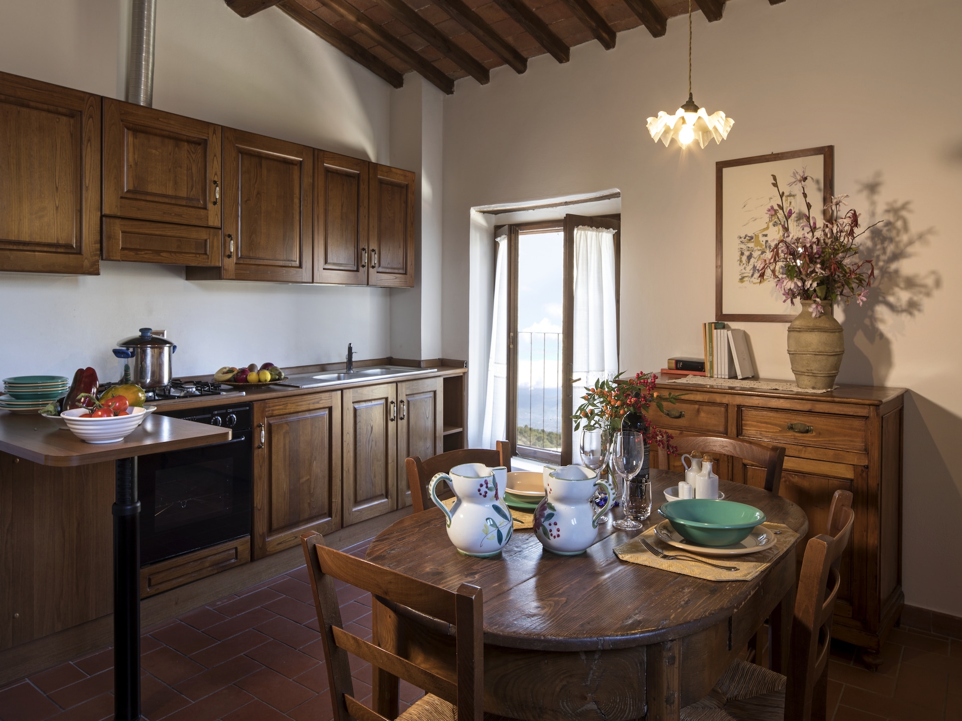 Rustiek appartement op wijndomein nabij Greve in Chianti - foto 3