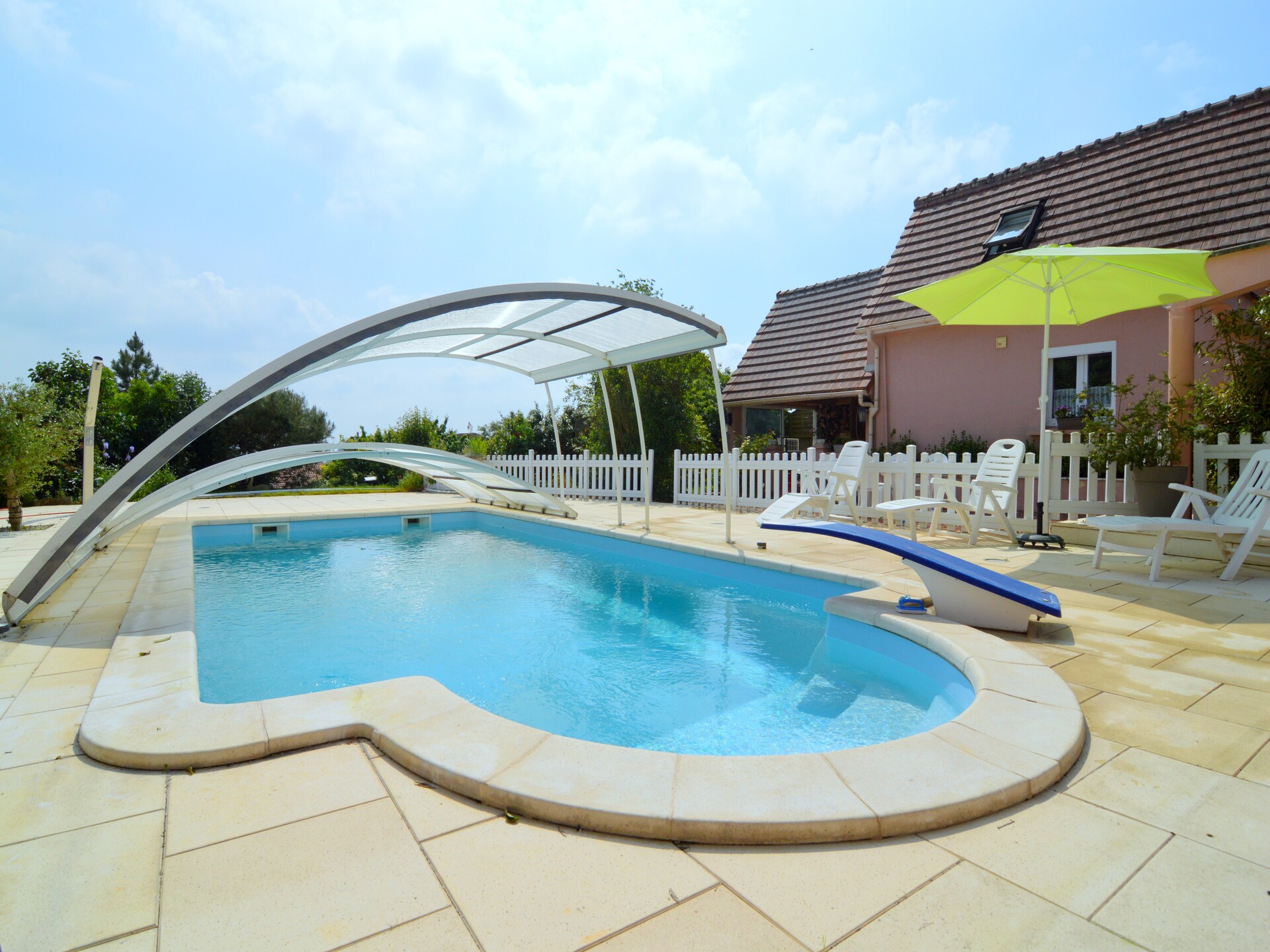 5-persoons vakantiehuis met privézwembad in Folleville - foto 1