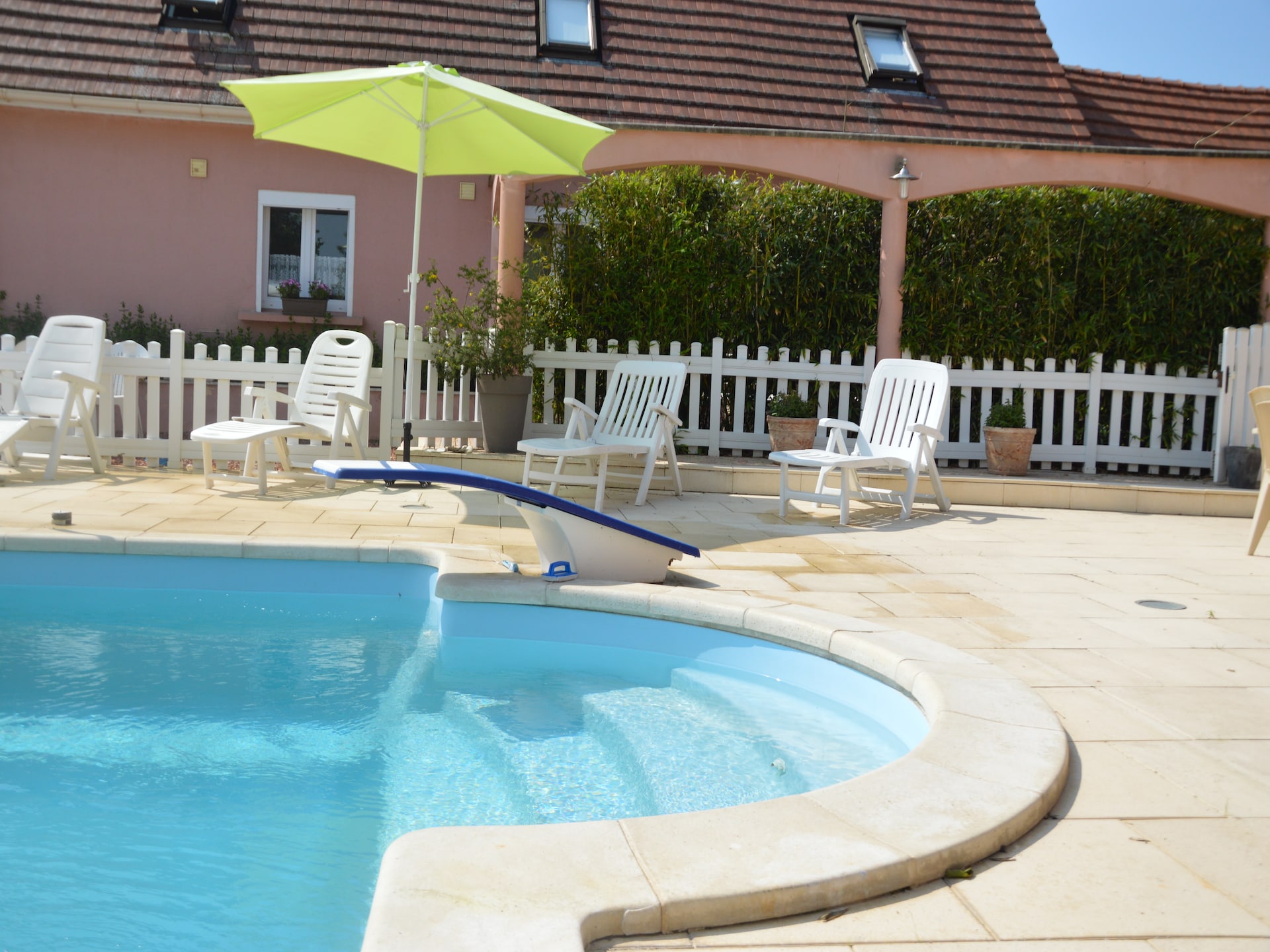 5-persoons vakantiehuis met privézwembad in Folleville - foto 15