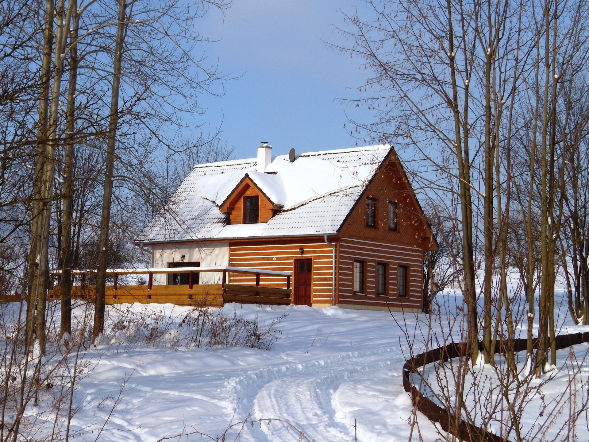 Centrum op 1,0 km: Luxe vakantiehuis in Bozanov aan de piste - foto 34
