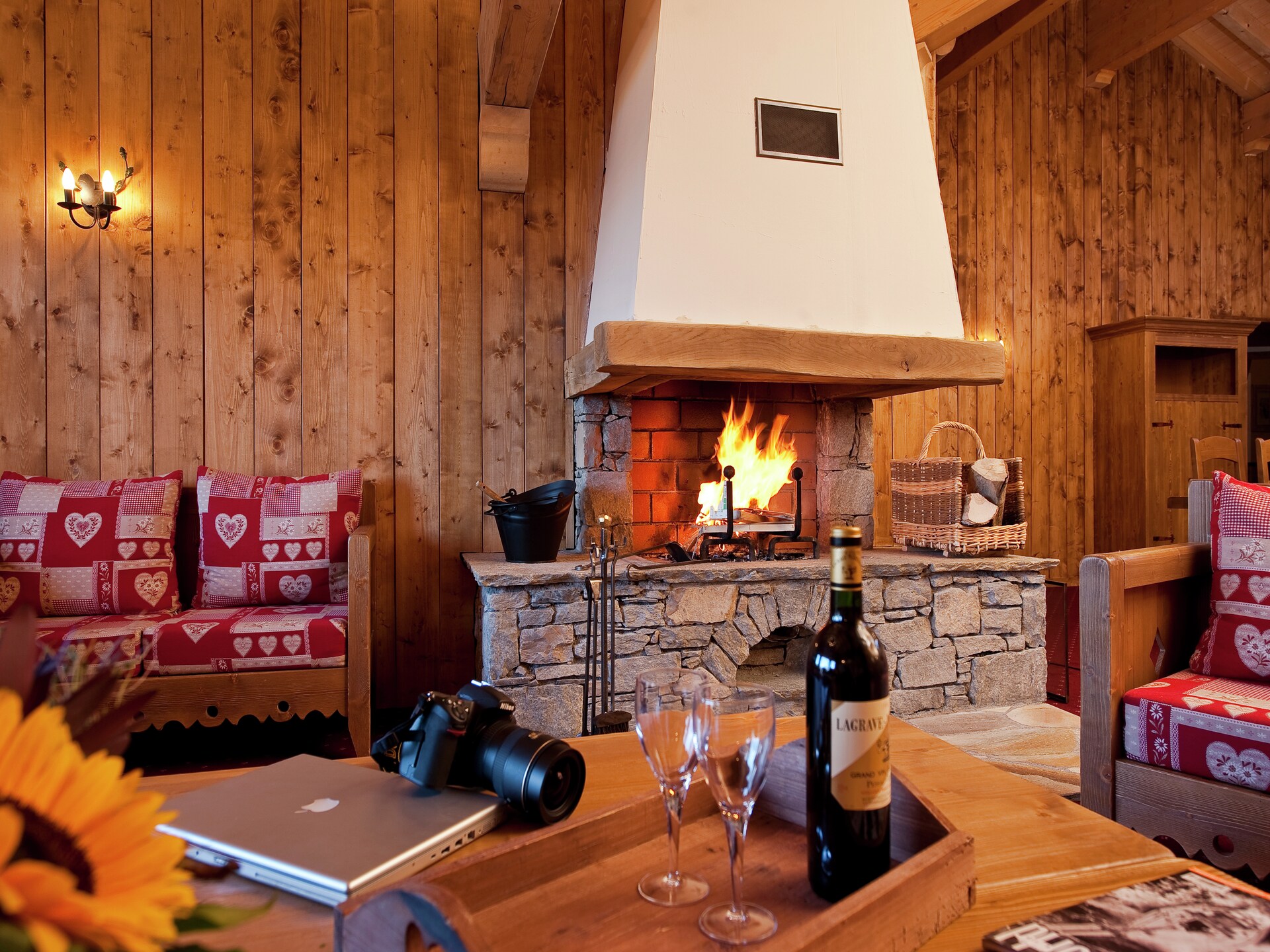 Chalet Le Refuge 4: 14-persoons appartement met sauna direct aan de piste in La Rosière - foto 6