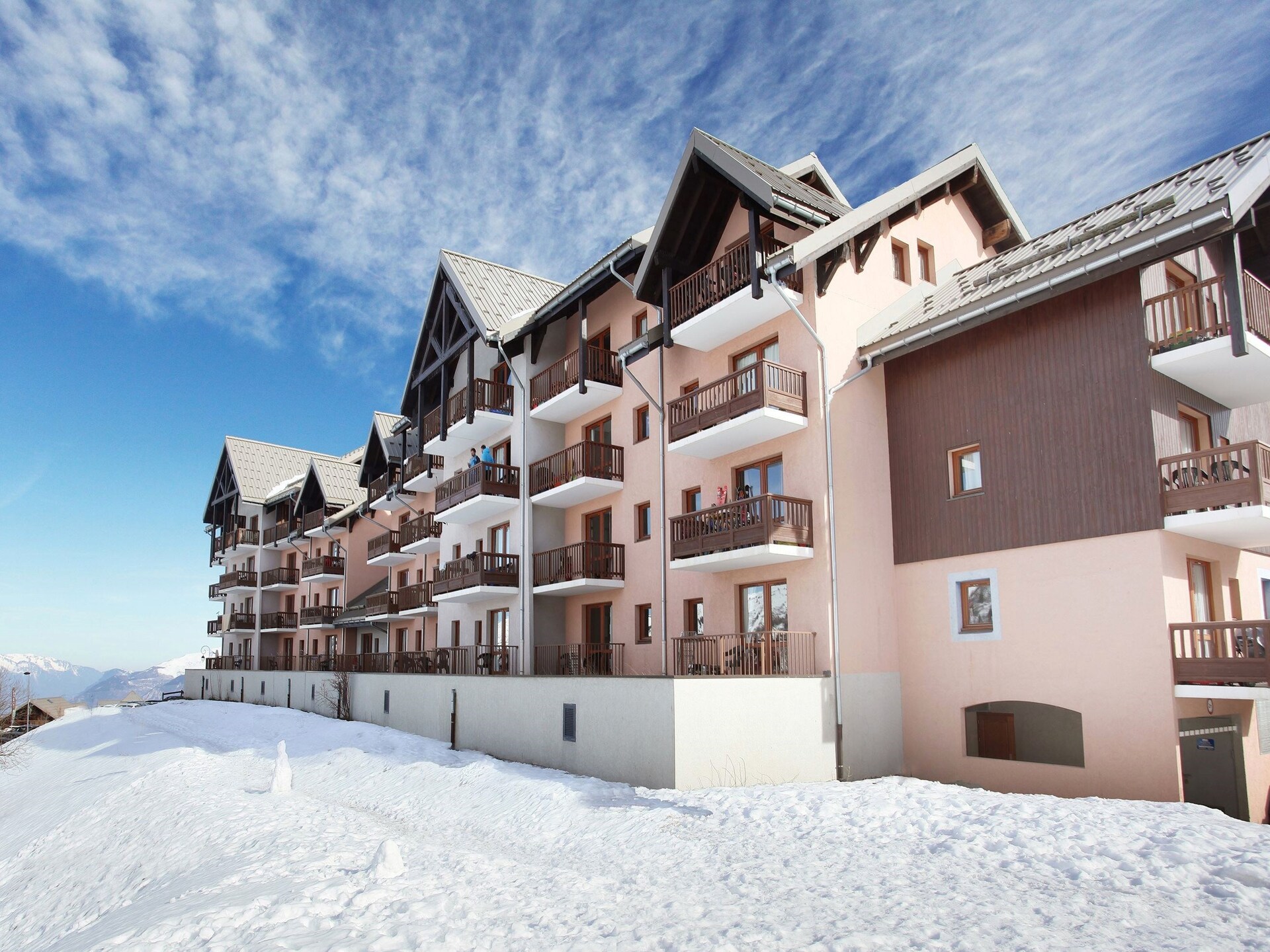 Sneeuwzeker appartement in Valmeinier met zwembad en uitzicht - foto 25