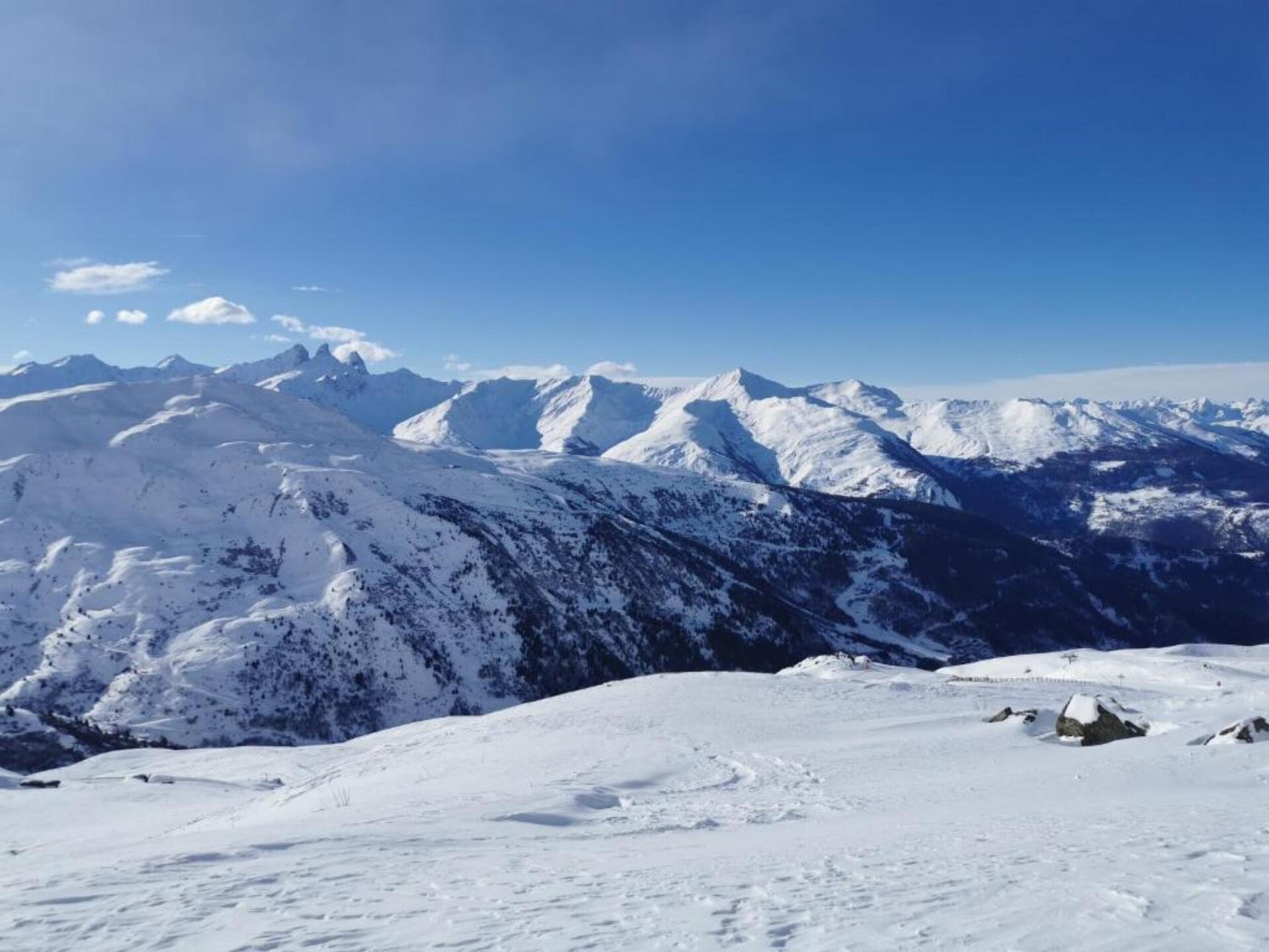 Sneeuwzeker appartement in Valmeinier met zwembad en uitzicht - foto 23