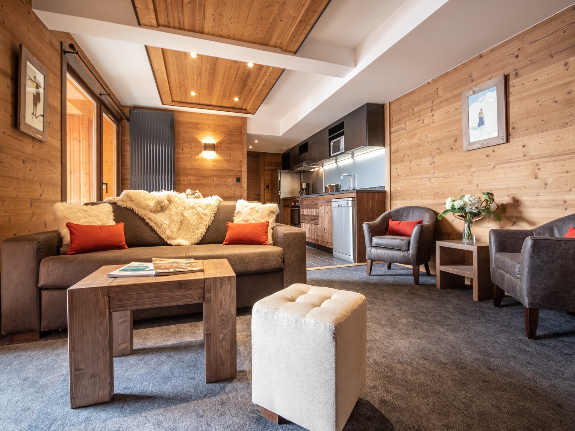Authentiek chalet-appartement op 300m van de piste in Val Thorens - foto 9