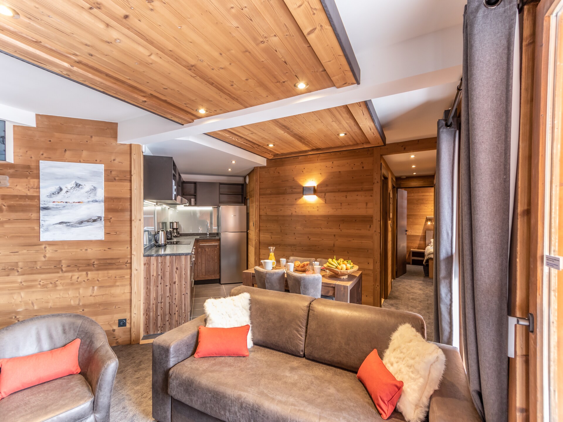 Authentiek chalet-appartement op 300m van de piste in Val Thorens - foto 14