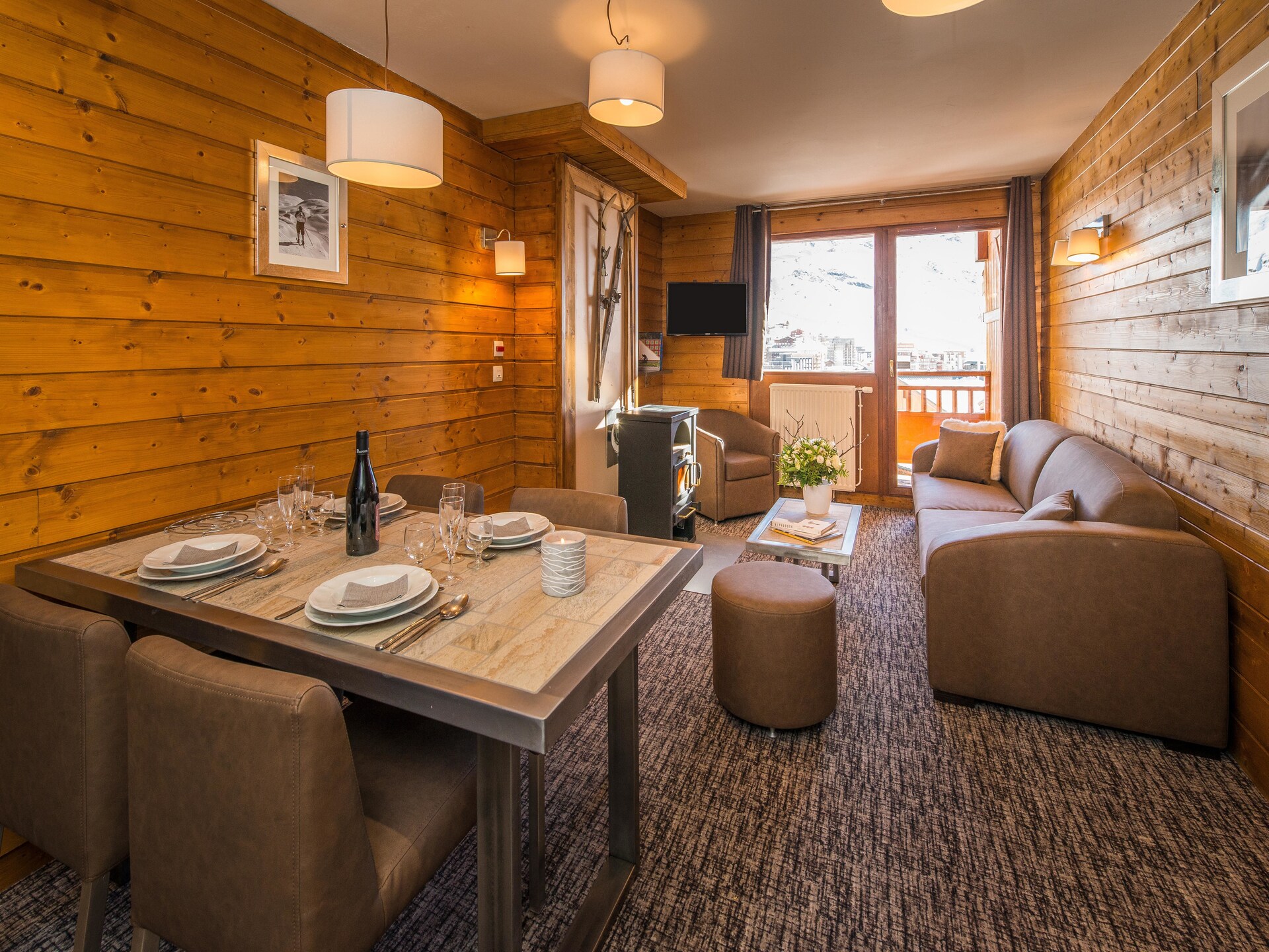 Ruim 6-persoons appartement met sauna in het hart van Val Thorens - foto 2