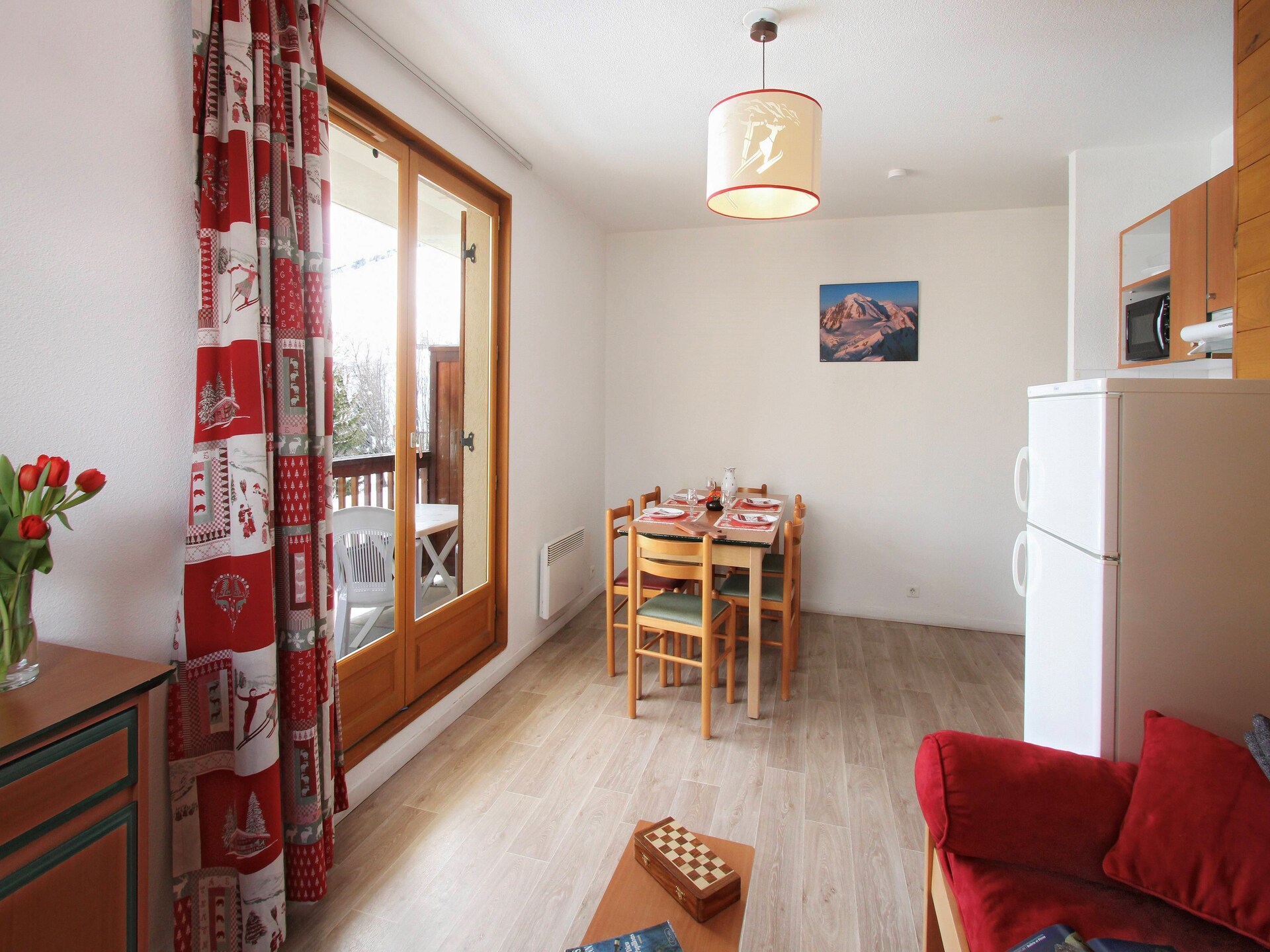 Knus appartement aan de piste in St. Sorlin d'Arves met zwembad - foto 8