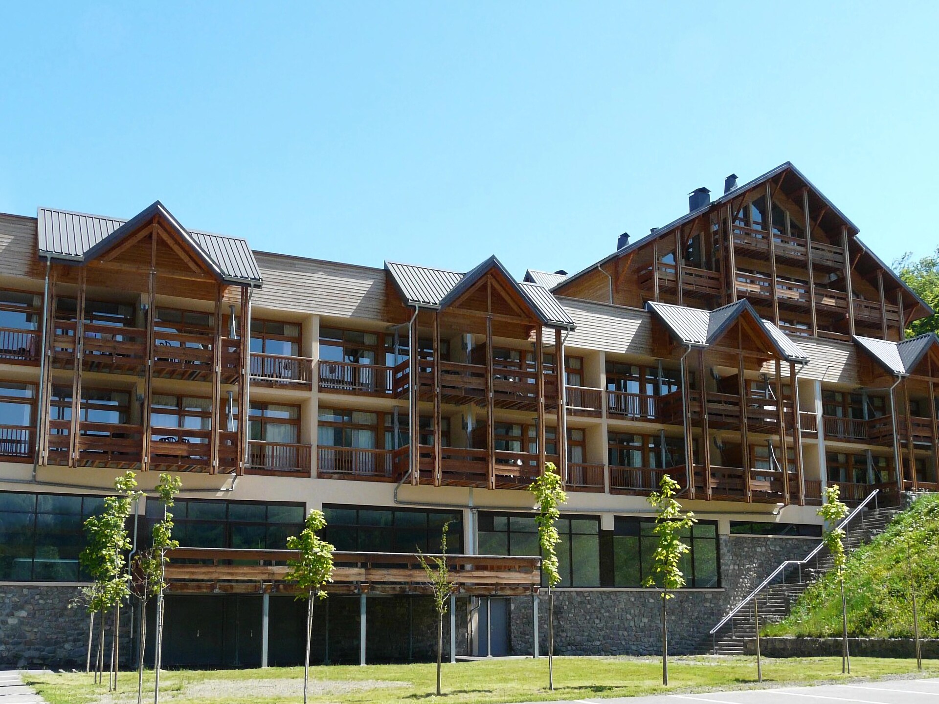 Knus appartement in Valloire met zwembad, sauna en uitzicht op de pistes - foto 9