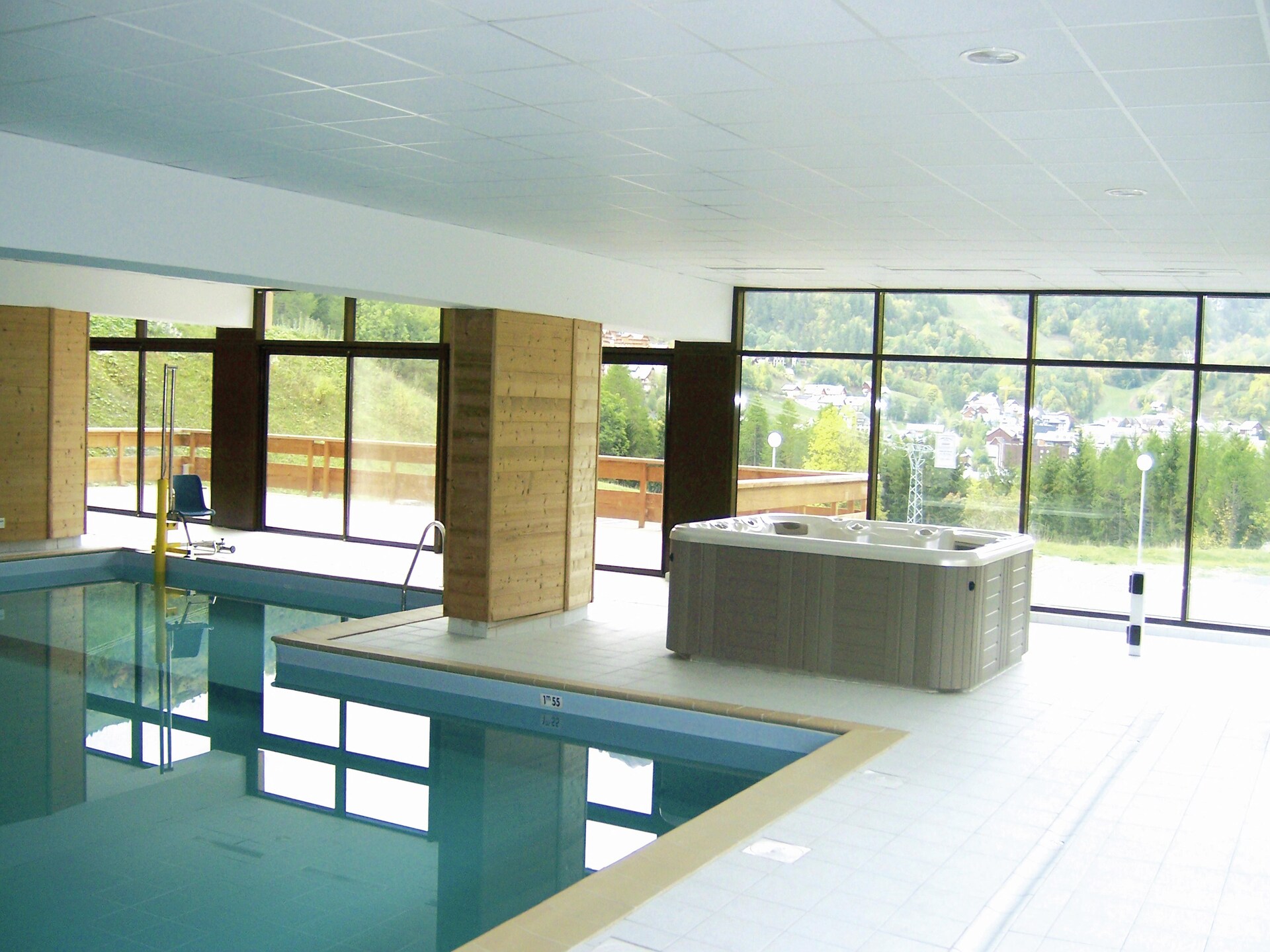 Knus appartement in Valloire met zwembad, sauna en uitzicht op de pistes - foto 6