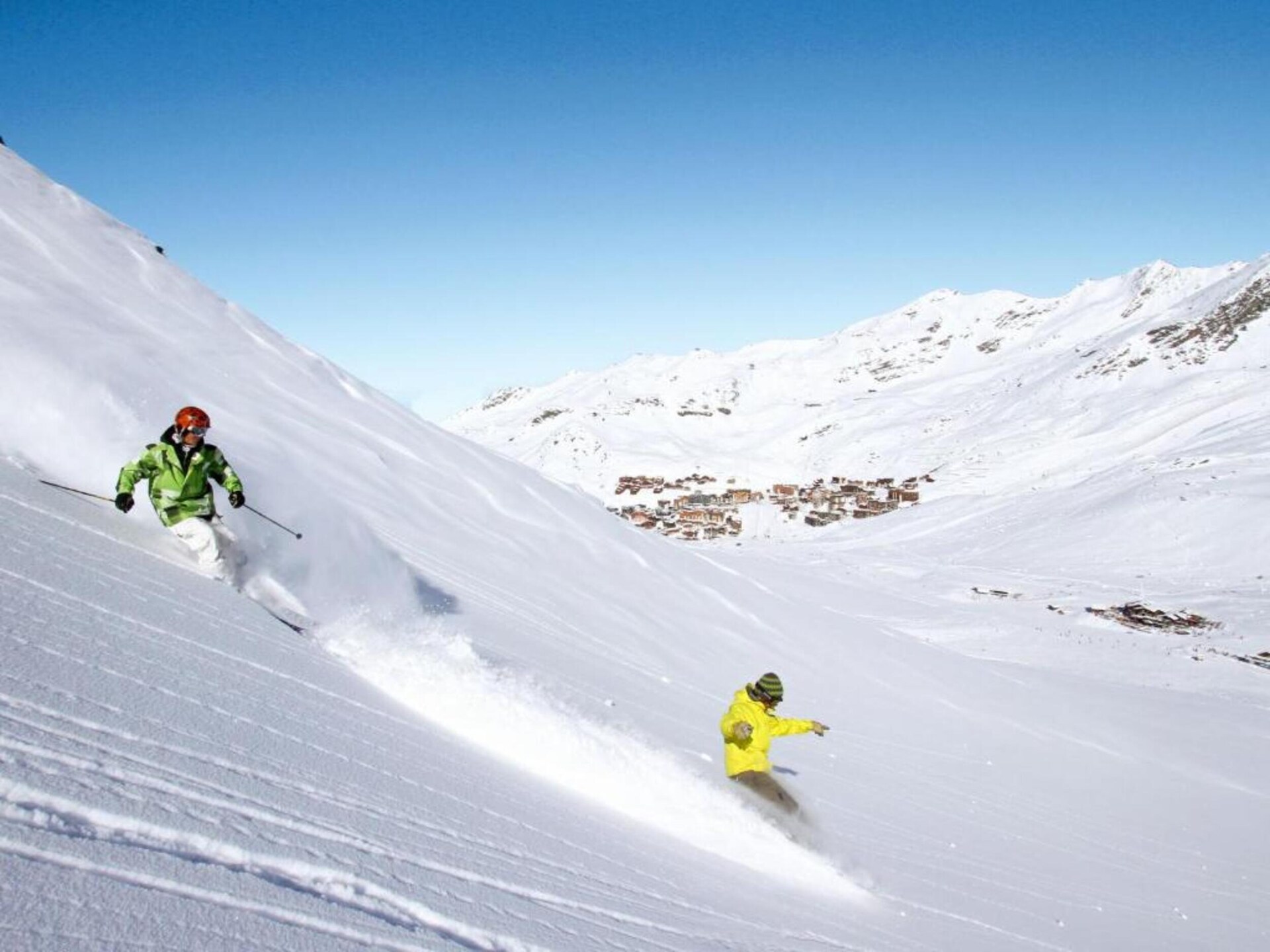 Ruim chalet-appartement in Val Thorens, direct aan de piste, 10 personen - foto 35