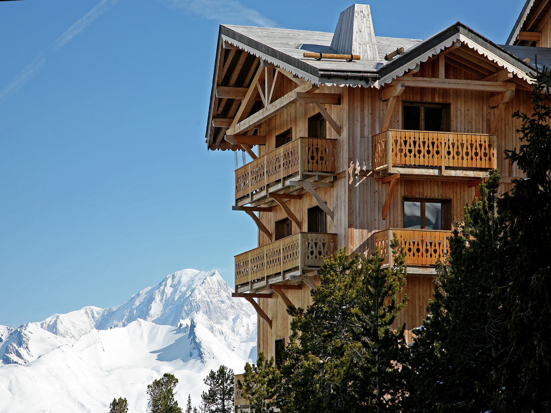 Luxe chaletappartement voor 8 personen aan de piste in Les Arcs 2000 - foto 10