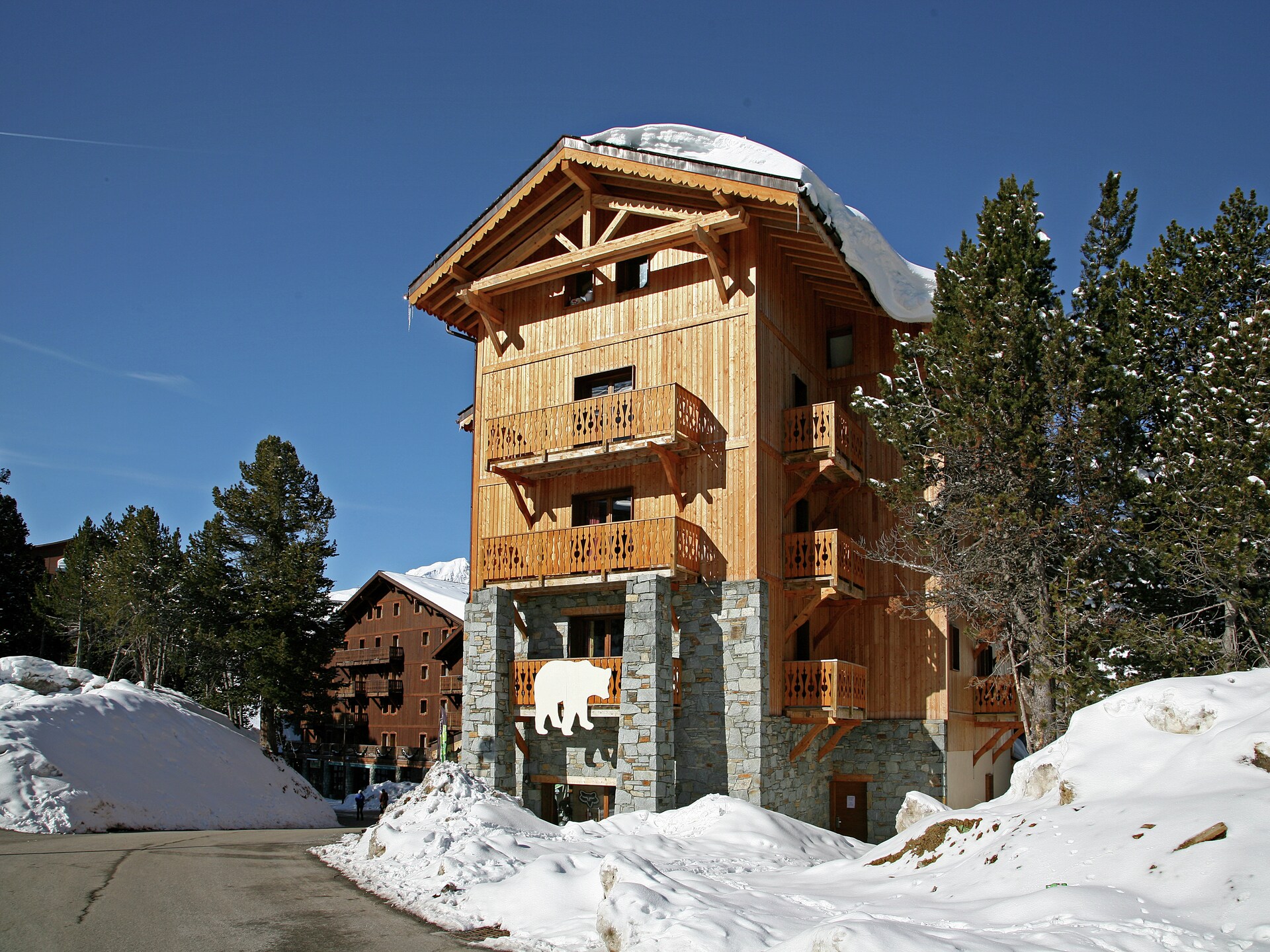 Luxe chaletappartement voor 8 personen aan de piste in Les Arcs 2000 - foto 9