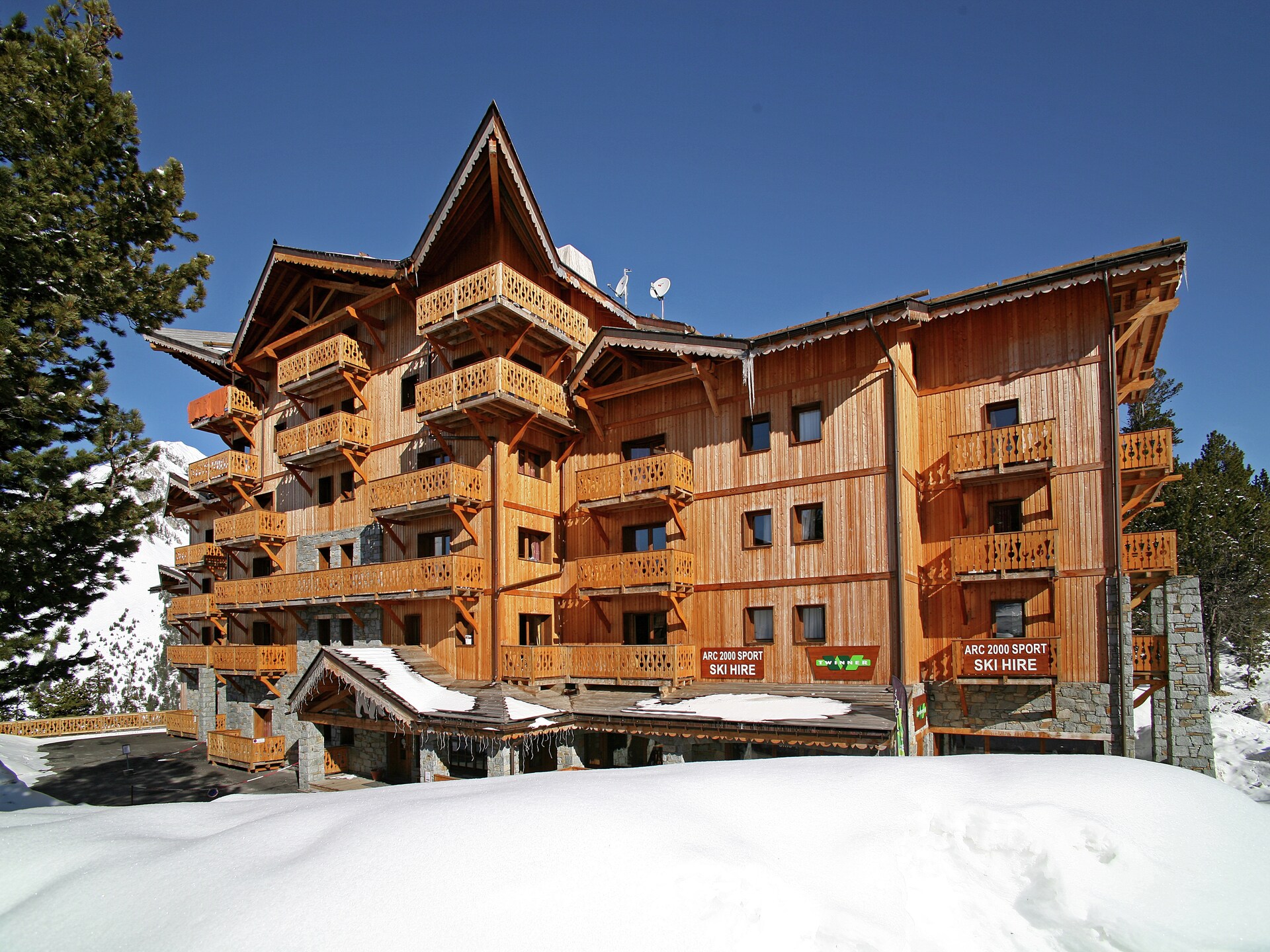 Luxe chaletappartement voor 8 personen aan de piste in Les Arcs 2000 - foto 6