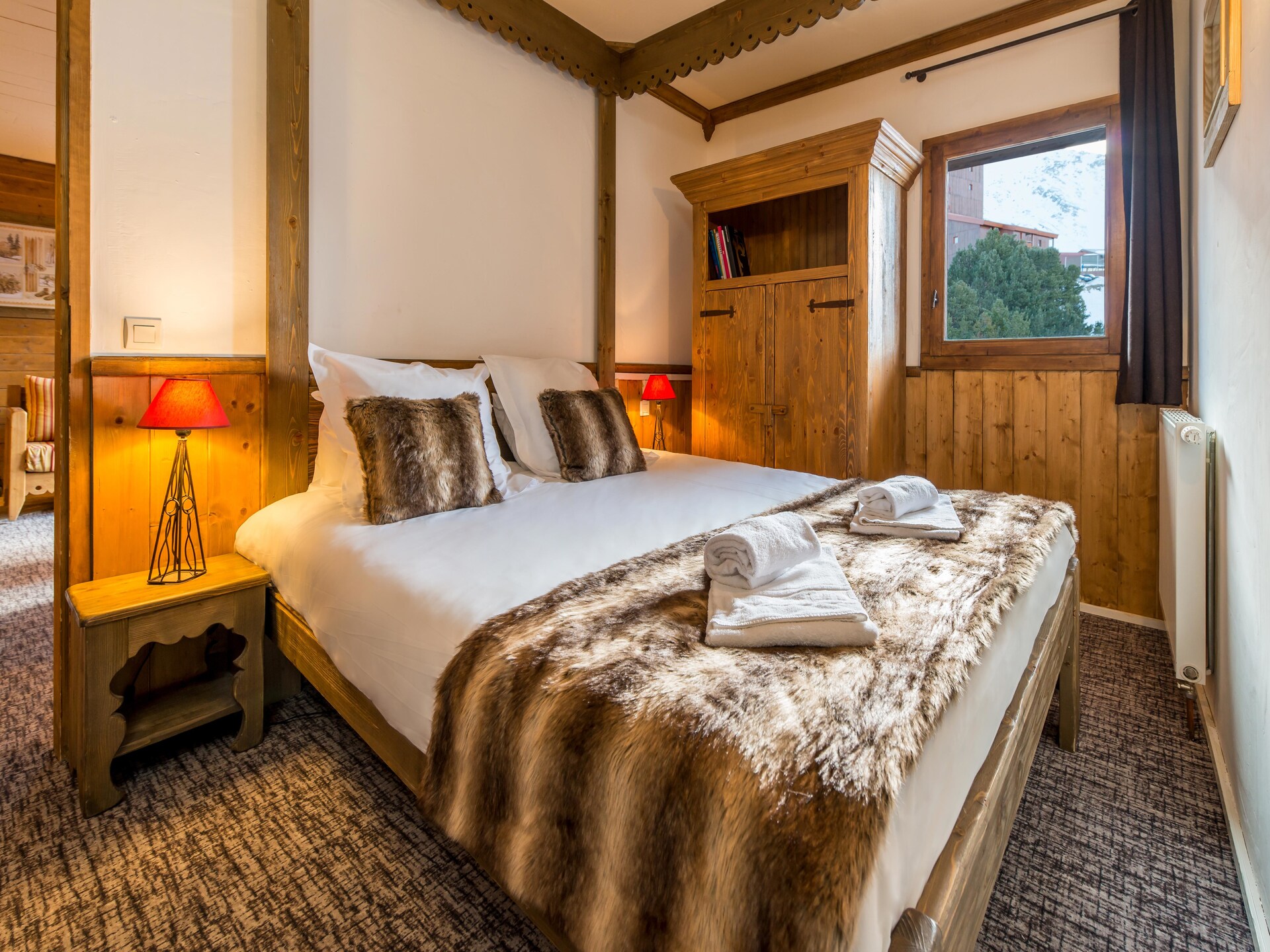 Luxe chaletappartement voor 8 personen aan de piste in Les Arcs 2000 - foto 3