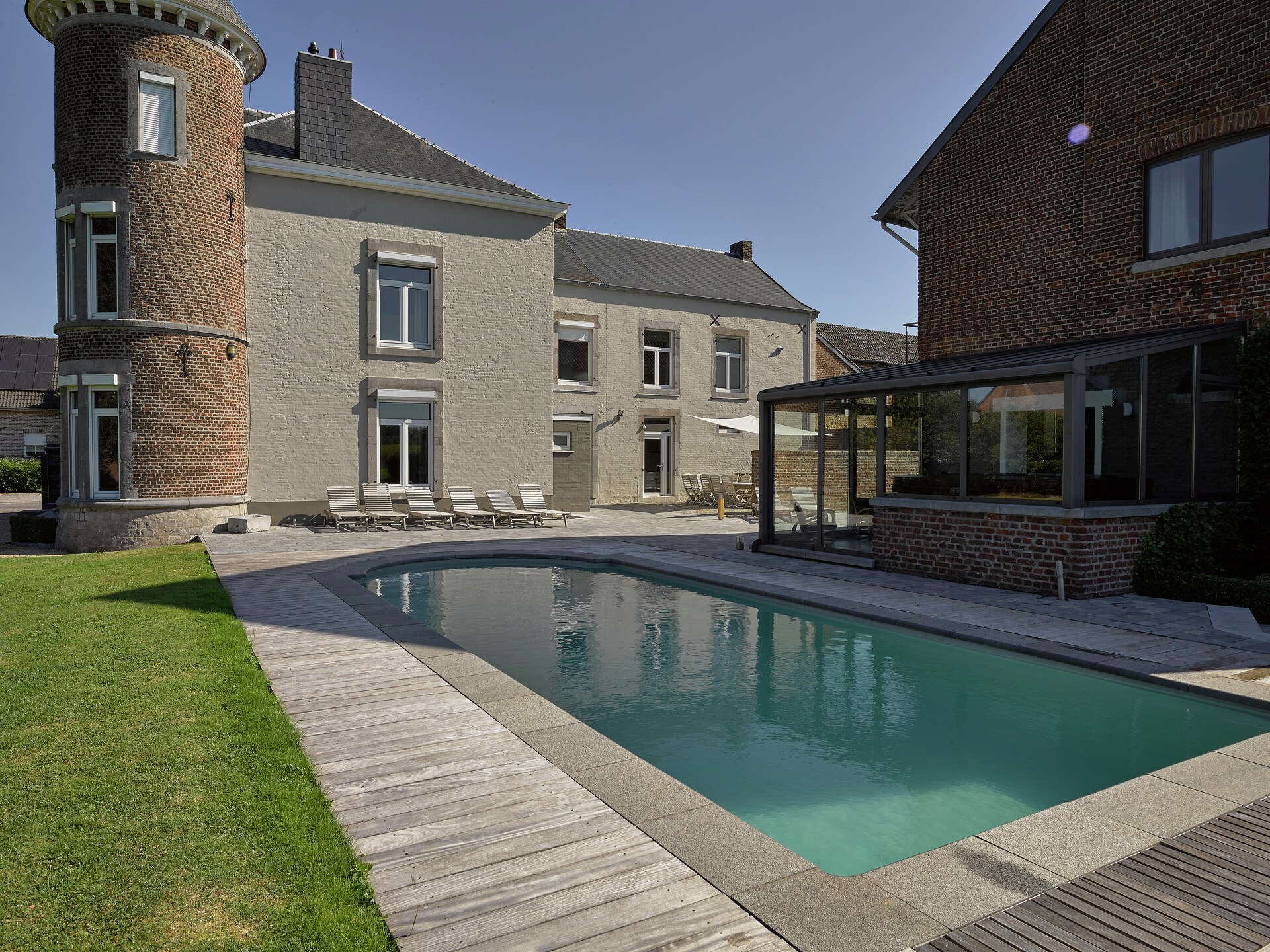 Sprookje in Thimister: Kasteel Froidthier met privéwellness en overdekt zwembad - foto 6