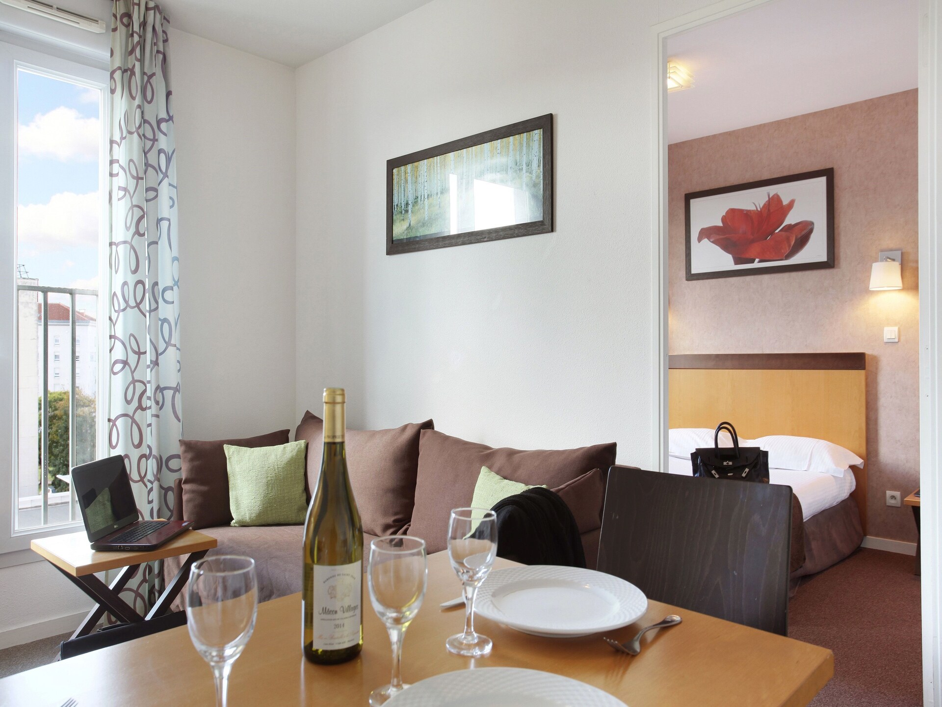 Modern appartement voor 4 in Lyon, vlakbij Bioparc - foto 2