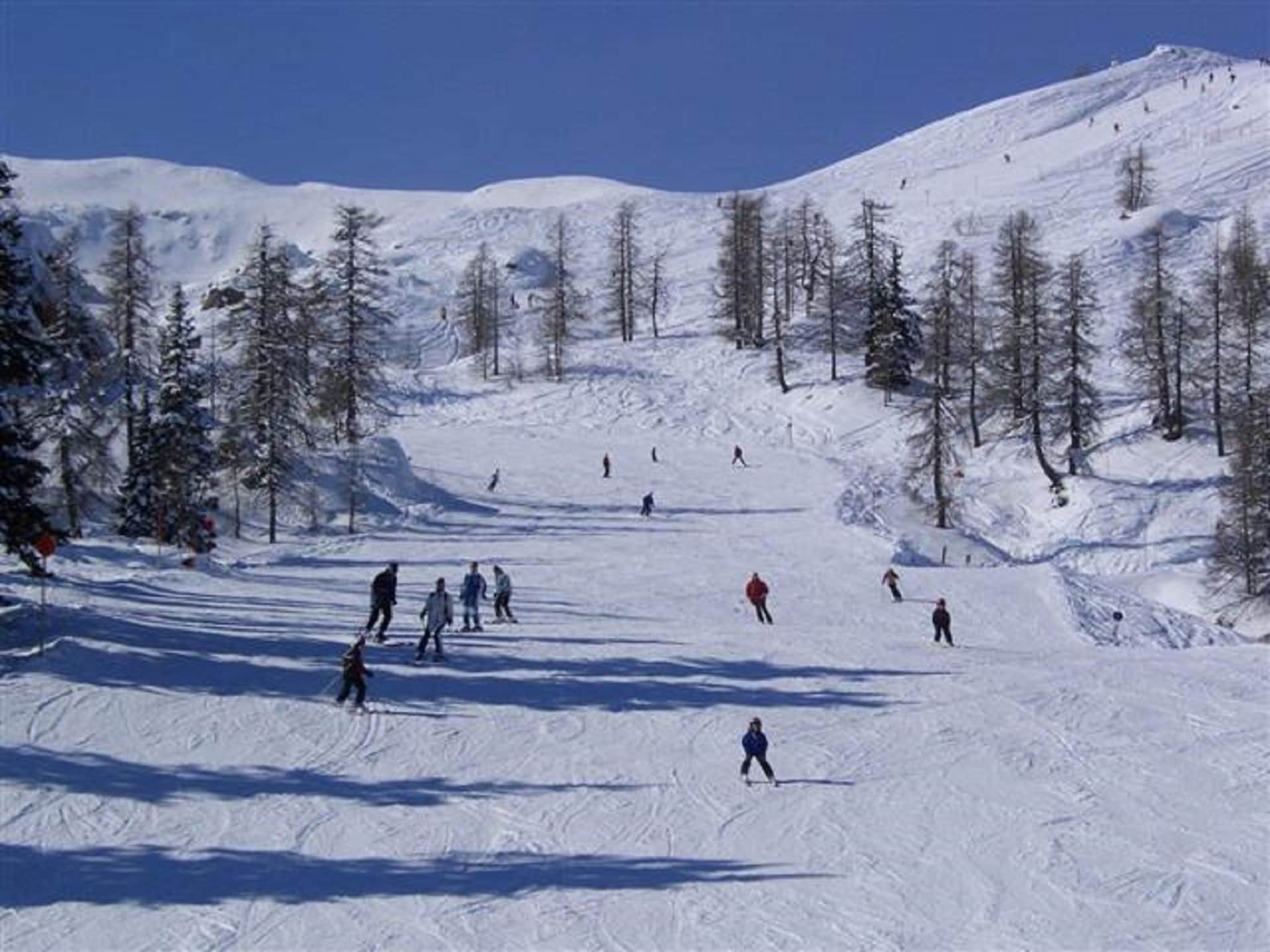Rustiek chalet direct aan de piste in het bosrijke Nassfeld - foto 25