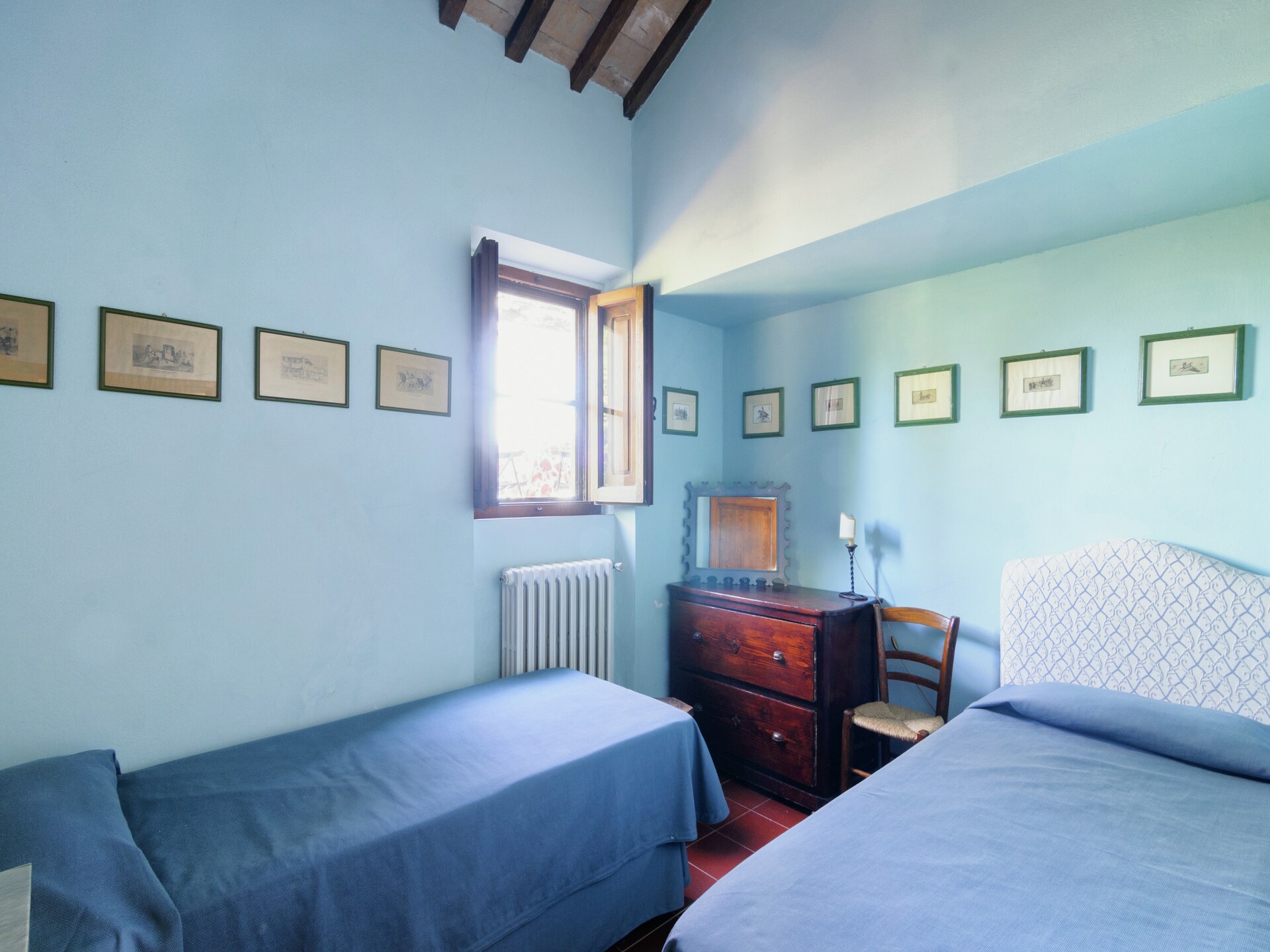 Vrijstaand Toscaans landhuis in de bossen bij Anghiari voor 6 personen - foto 6