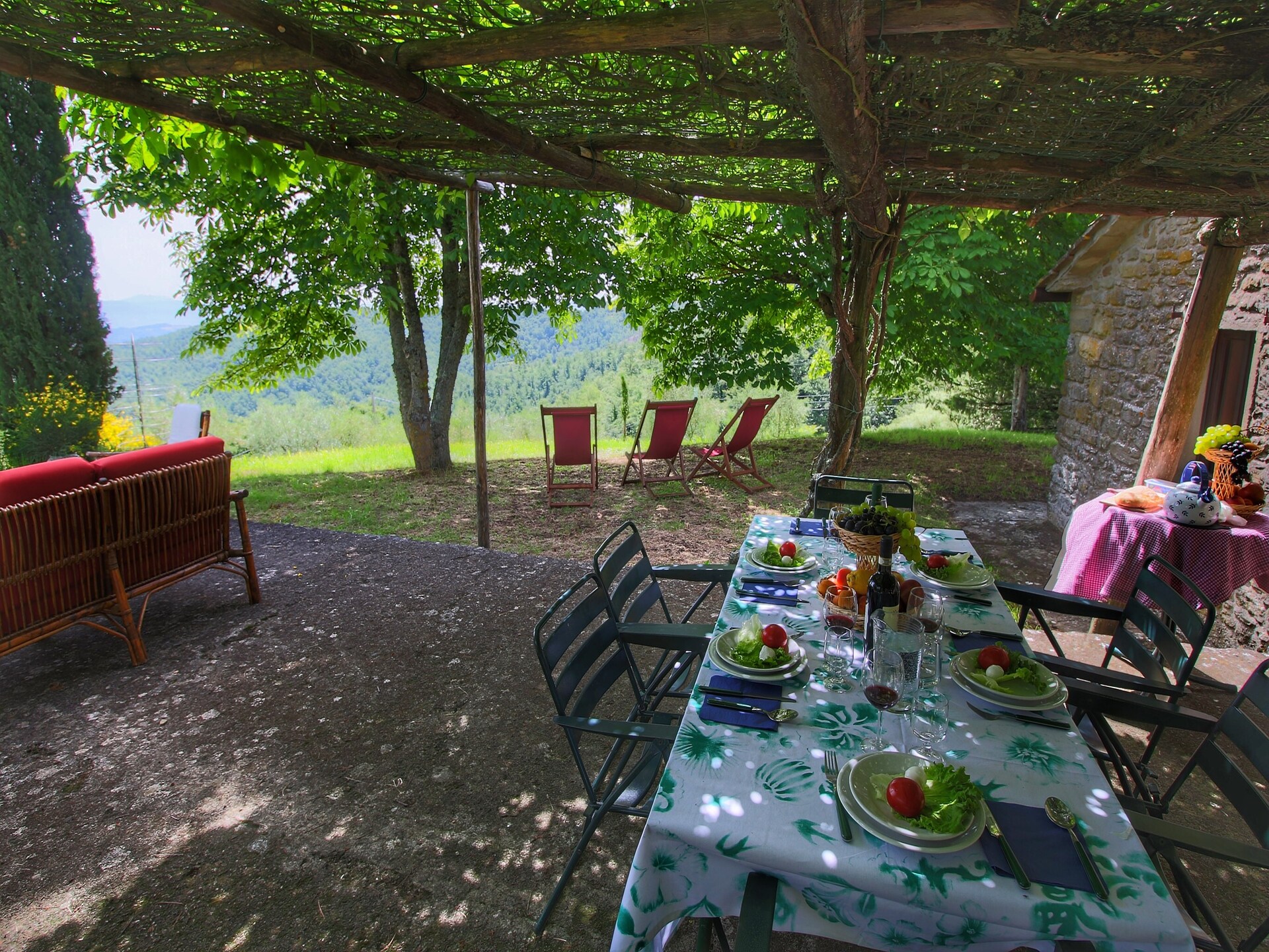 Vrijstaand Toscaans landhuis in de bossen bij Anghiari voor 6 personen - foto 23