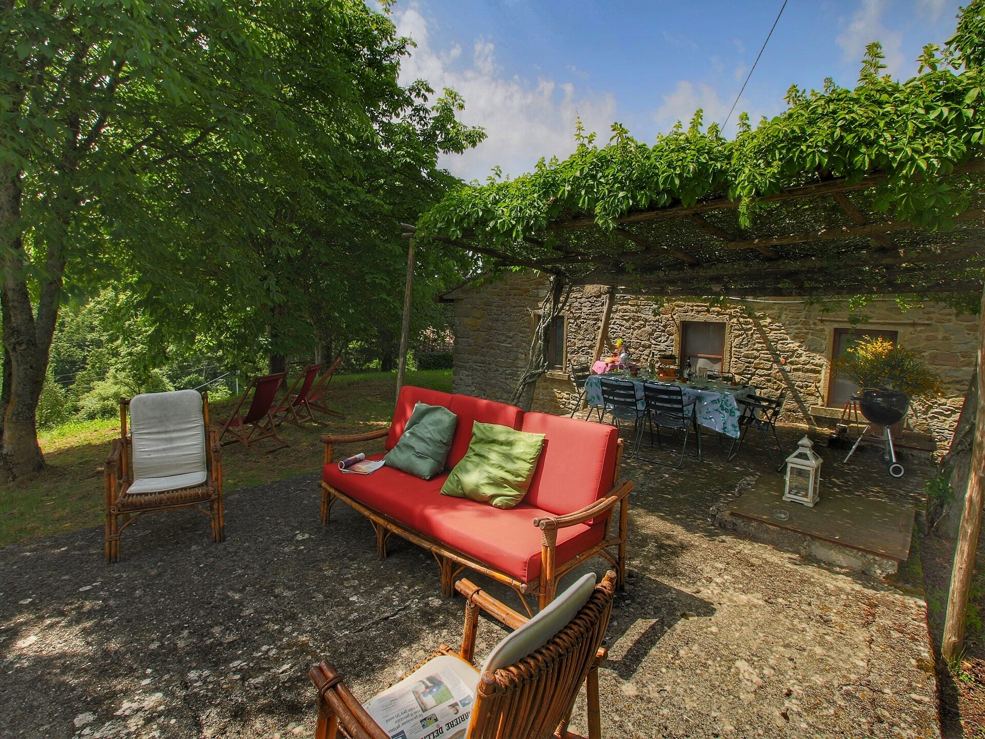Vrijstaand Toscaans landhuis in de bossen bij Anghiari voor 6 personen - foto 22