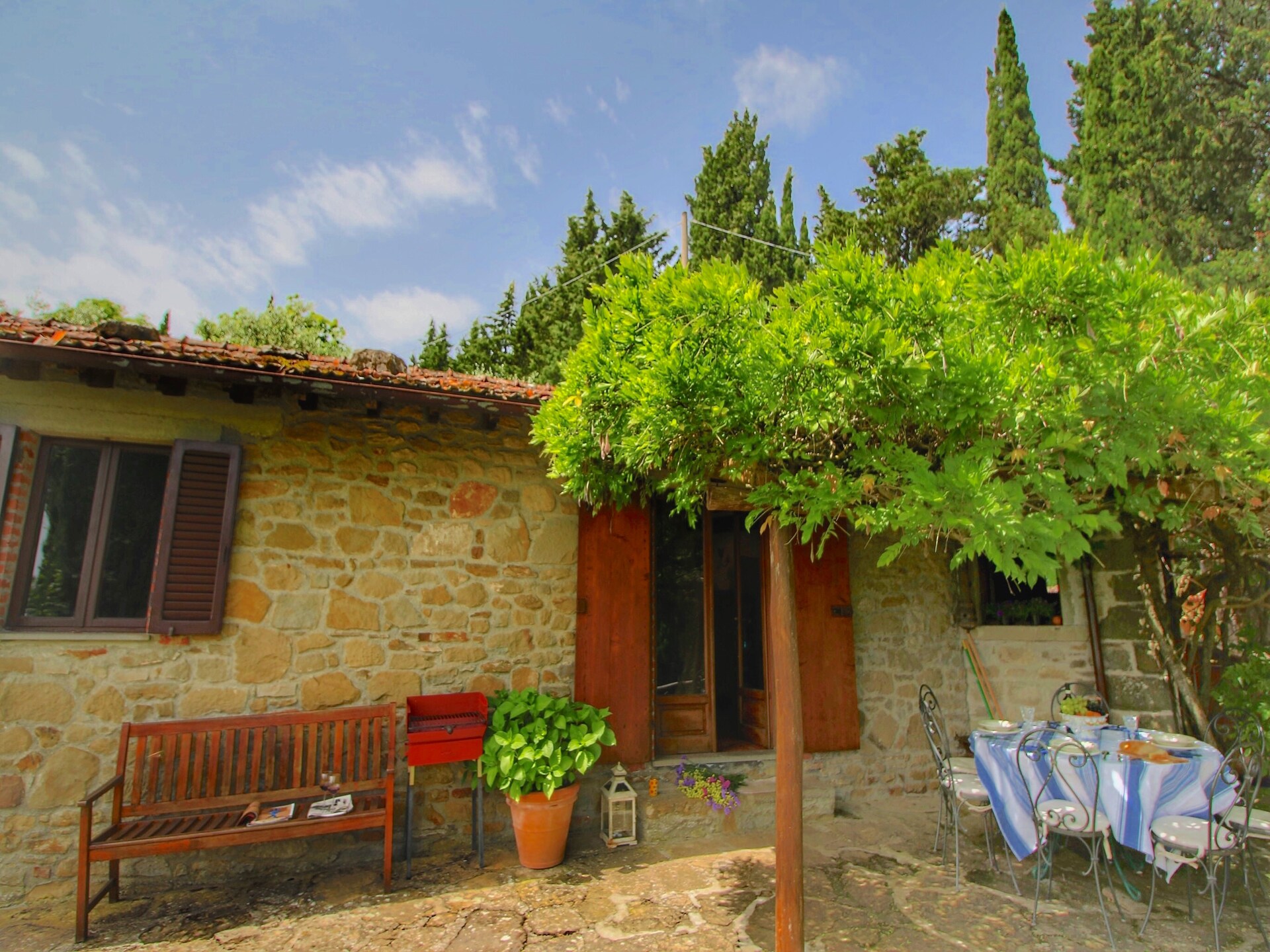 15e-eeuws Toscaans landhuis in de bossen bij Anghiari voor 6 personen - foto 12
