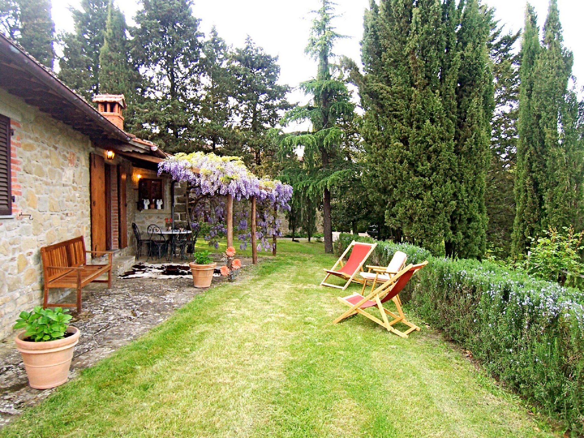 15e-eeuws Toscaans landhuis in de bossen bij Anghiari voor 6 personen - foto 13
