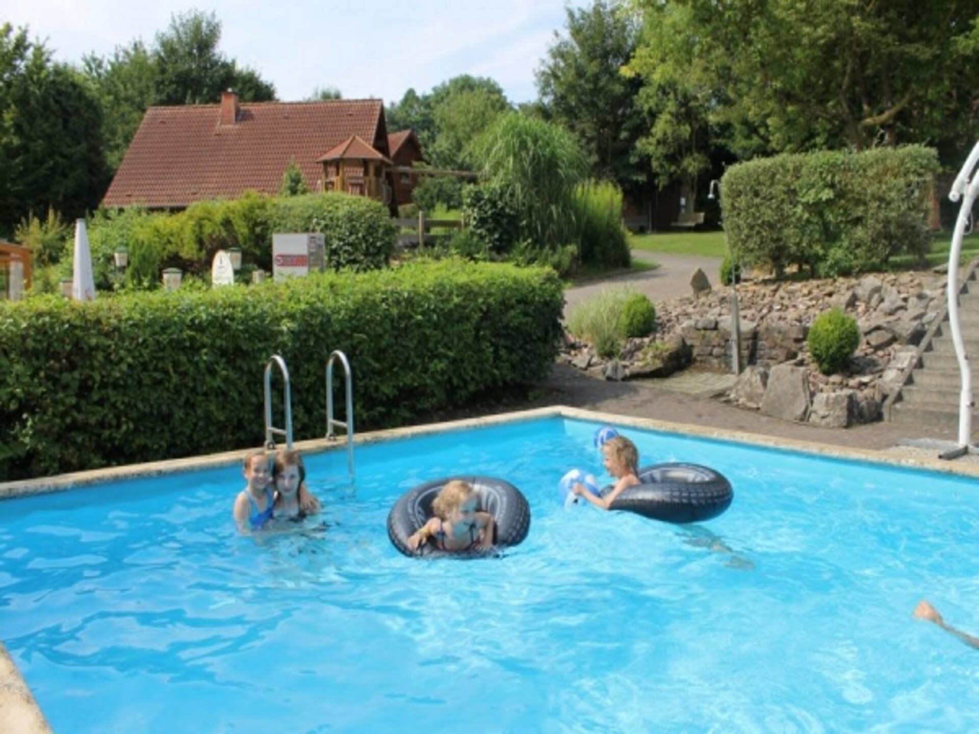 Rustiek vakantiehuis voor 5 in het Teutoburgerwoud met tuin - foto 4