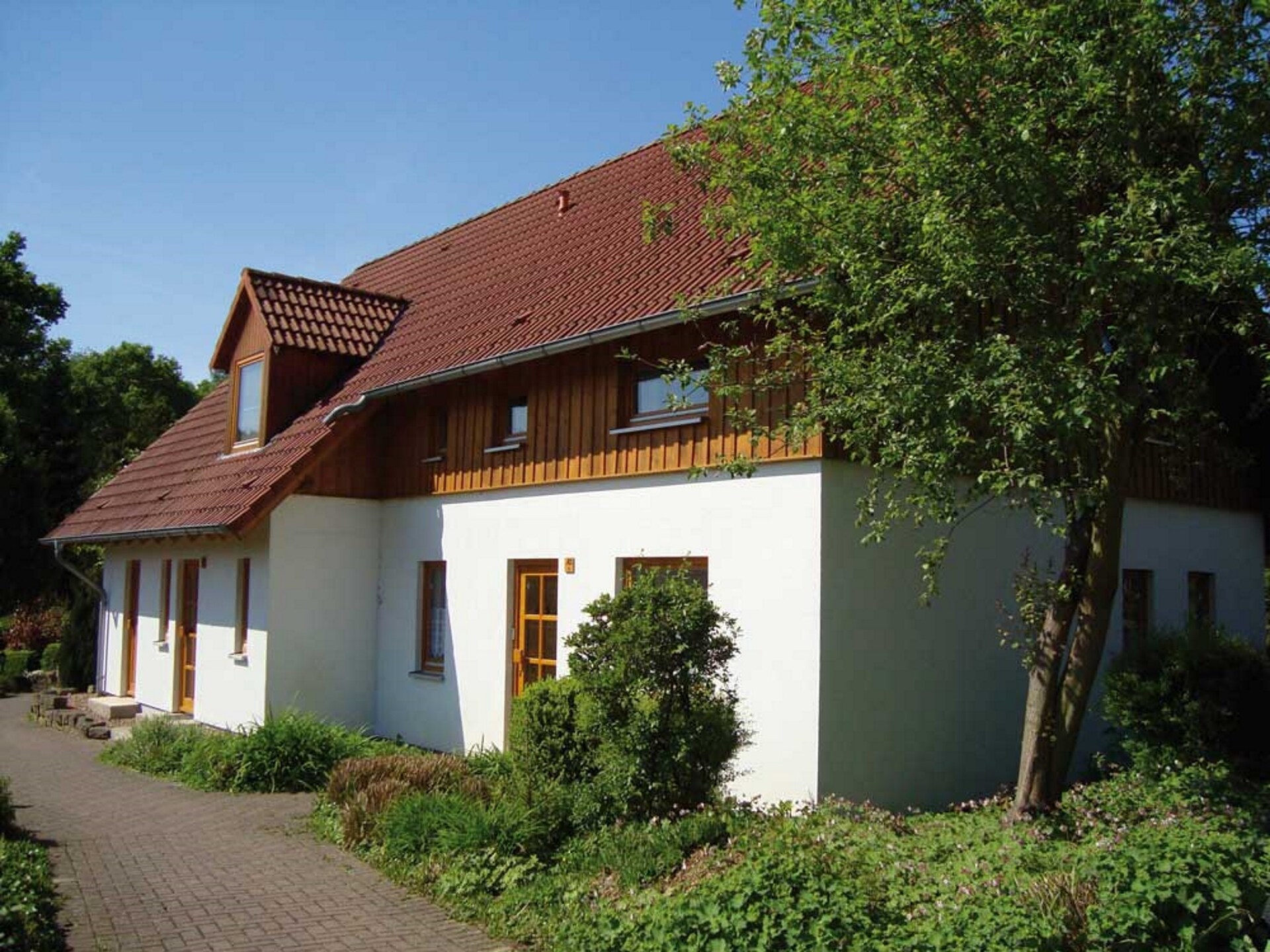 Rustiek vakantiehuis voor 5 in het Teutoburgerwoud met tuin - foto 1