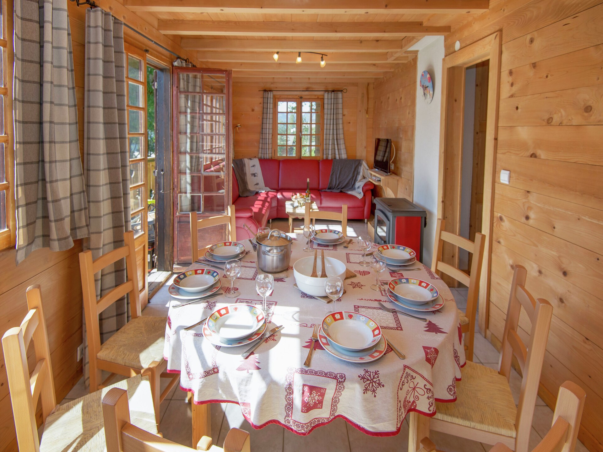 Chalet Le Nid Zut: Vrijstaand chalet in het bos op 200m van de skilift in Châtel - foto 11