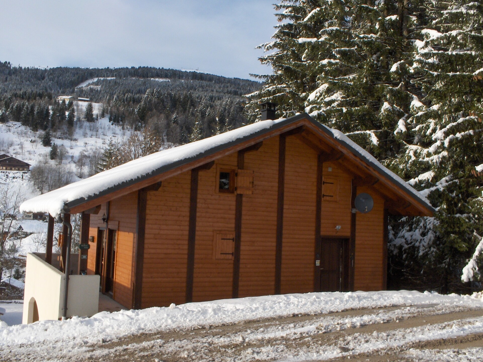 Vrijstaand chalet voor 10 personen met sauna op 300m van de skilift in Les Gets - foto 34