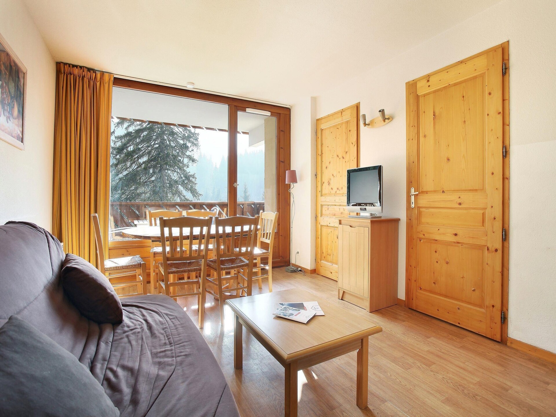 Gezellig appartement in Morillon les Esserts met zwembad - foto 15
