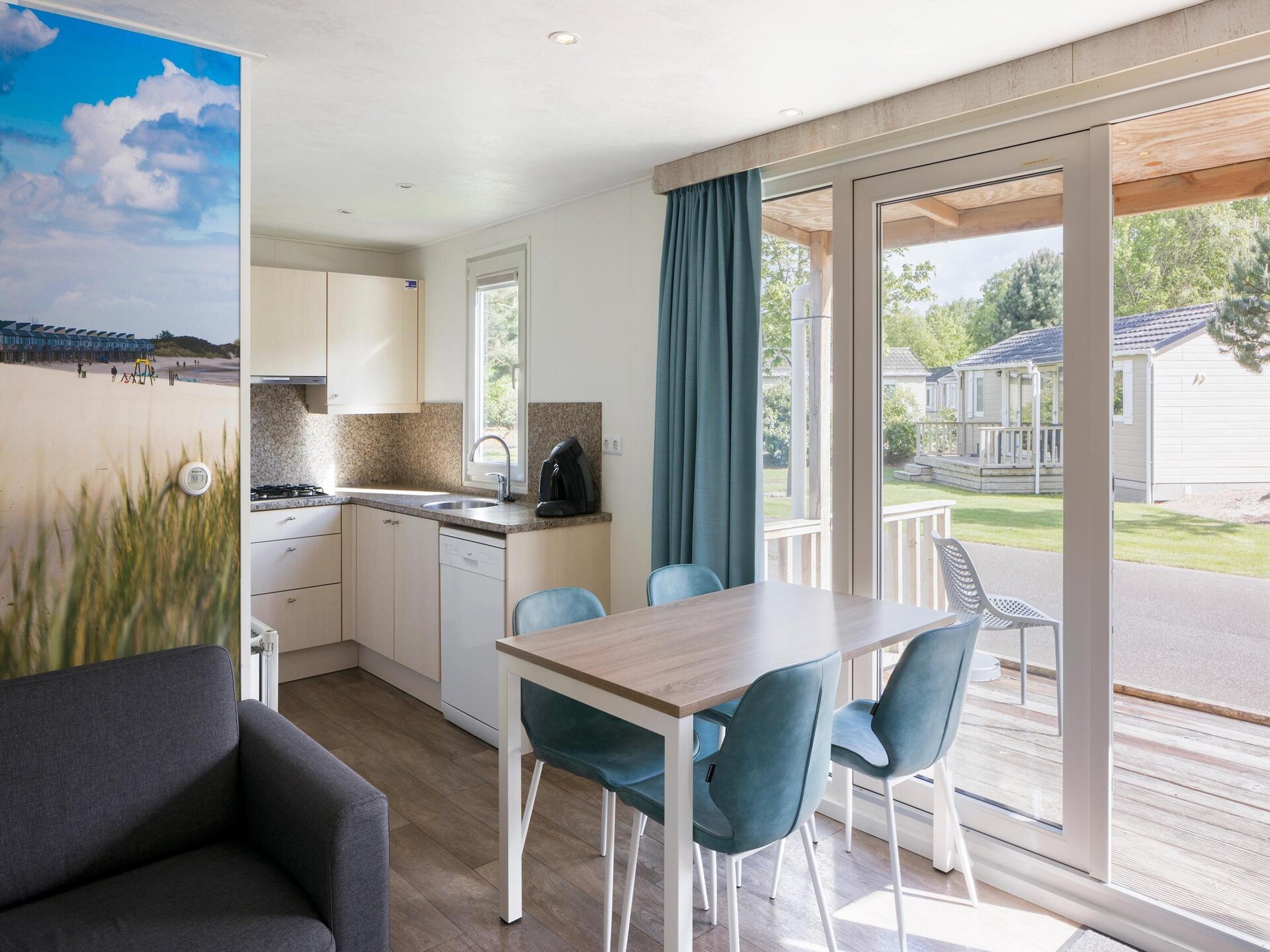 Chalet aan de kust met uitzicht op Oosterschelde en jachthaven - foto 13