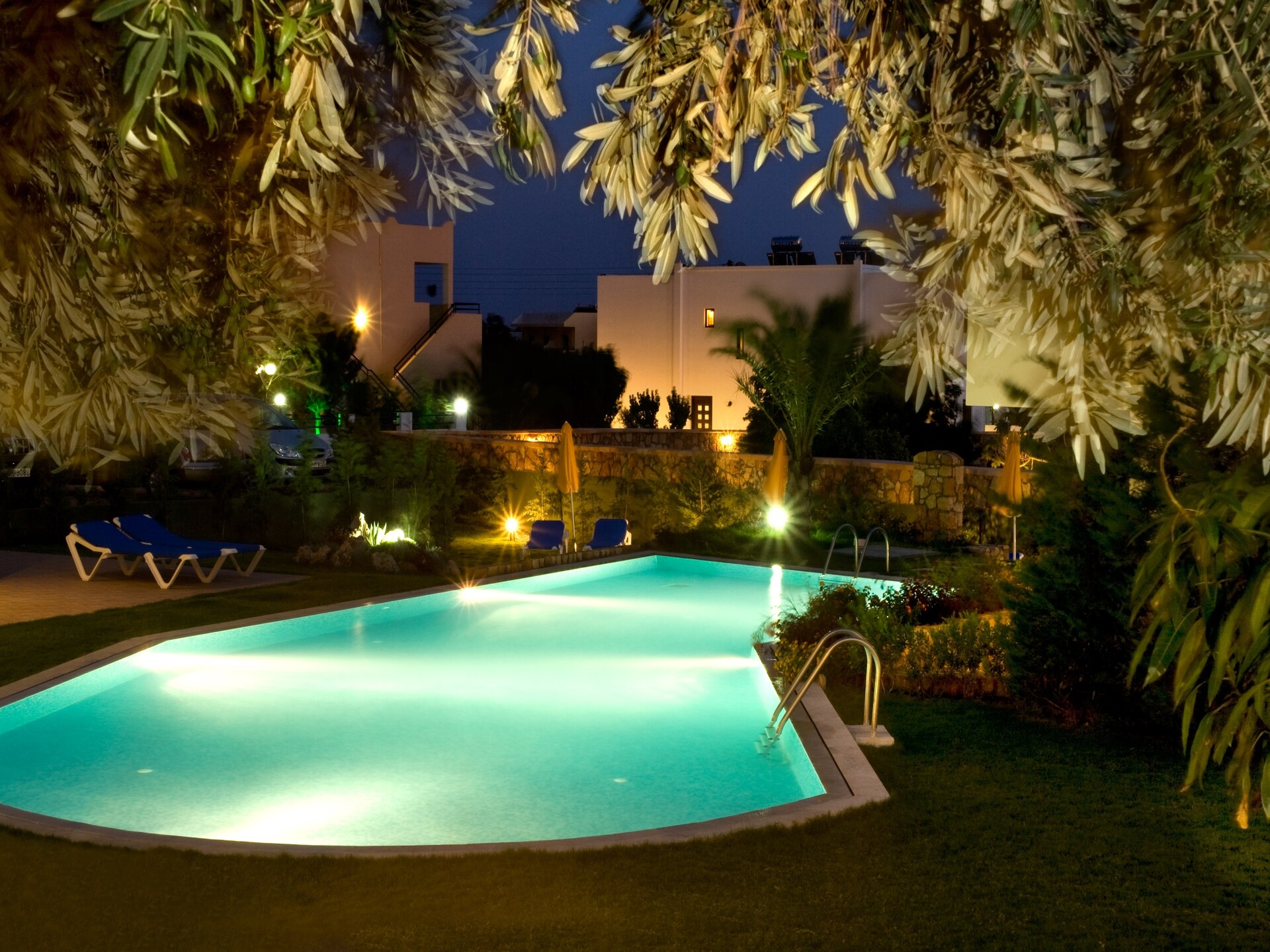 Blue Dream Garden Executive Villa: Luxe 2-slaapkamervilla op 130m van het strand in Pefkos-Lindos - foto 17