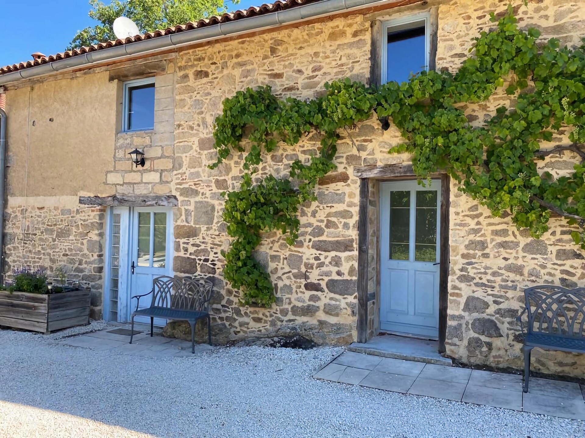 Landhuis La Marguerite met zwembad en uitzicht op de Vienne-vallei - foto 7