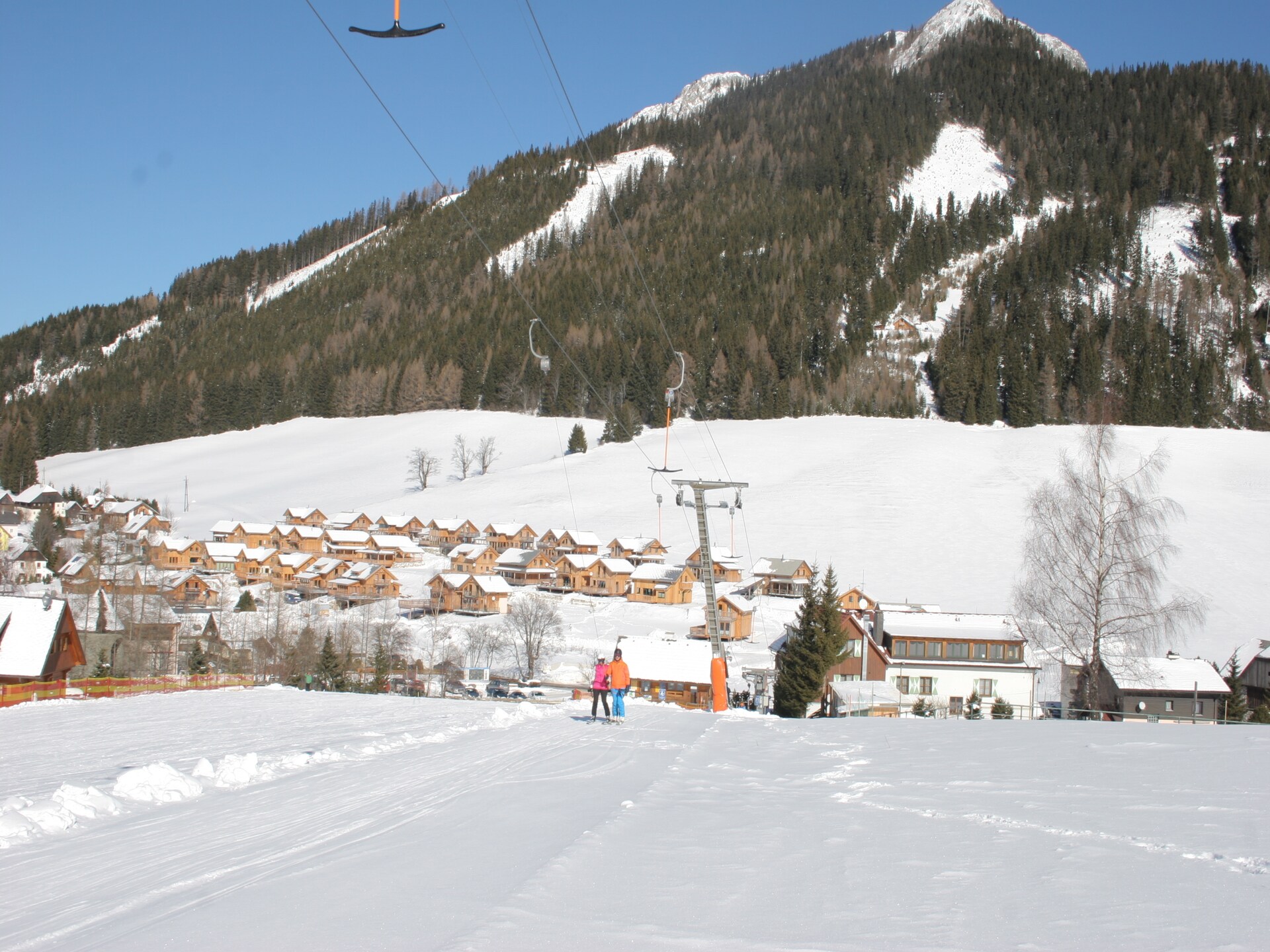Aan de piste: Luxe chalet Quadrifoglio in centrum Hohentauern - foto 21
