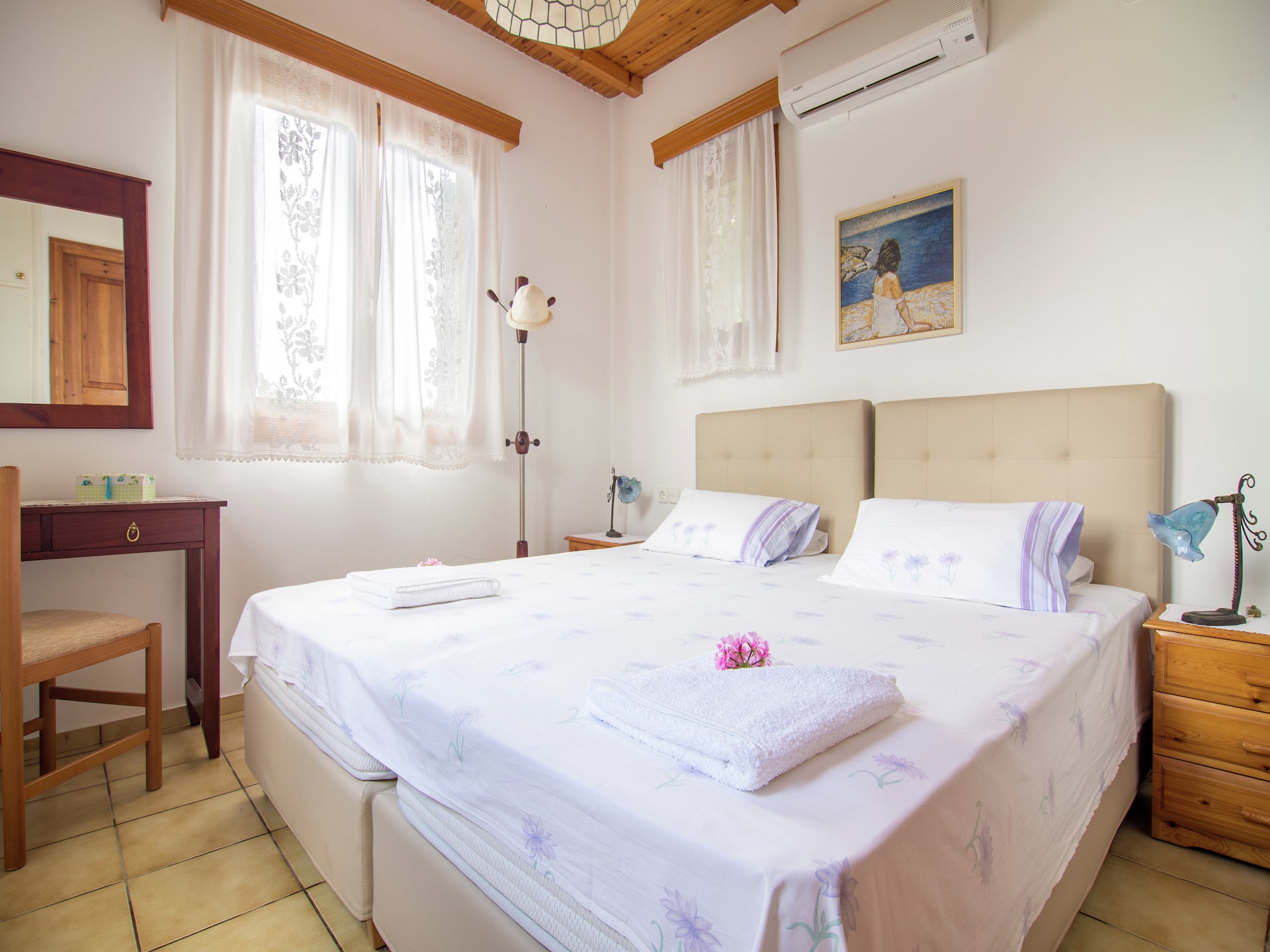 Villa Thymari: privézwembad en tuin op 2 km van het strand van Lefkogia - foto 18