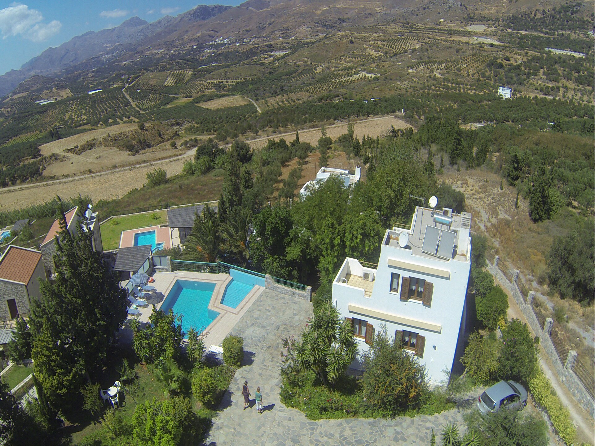 Villa Thymari: privézwembad en tuin op 2 km van het strand van Lefkogia - foto 34