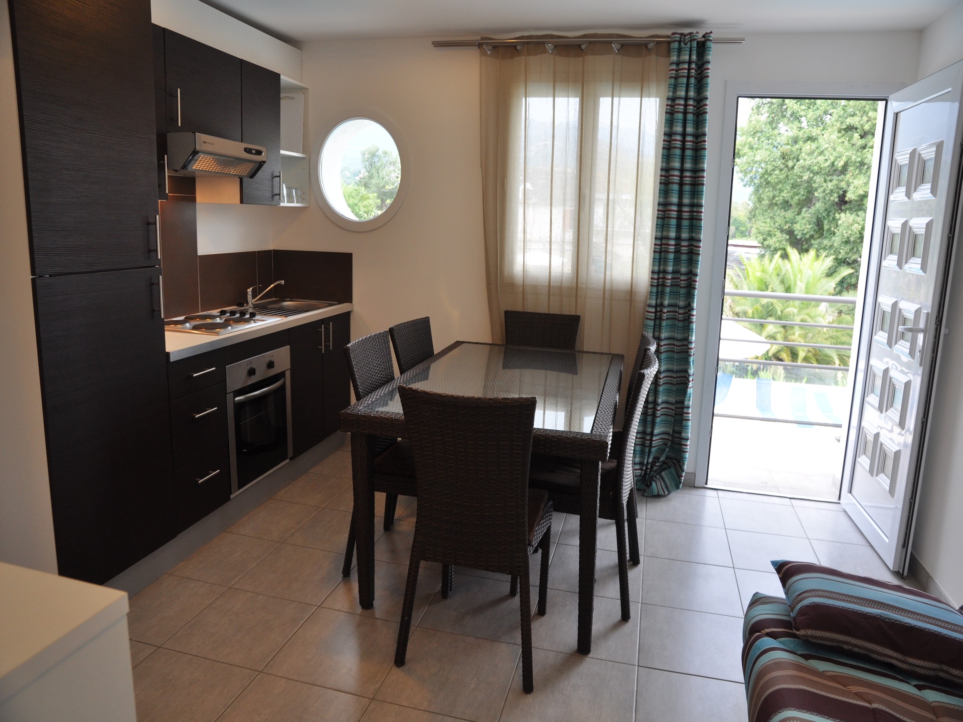 Appartement Alizé: 300m van strand Moriani-Plage met zwembad en balkon - foto 7
